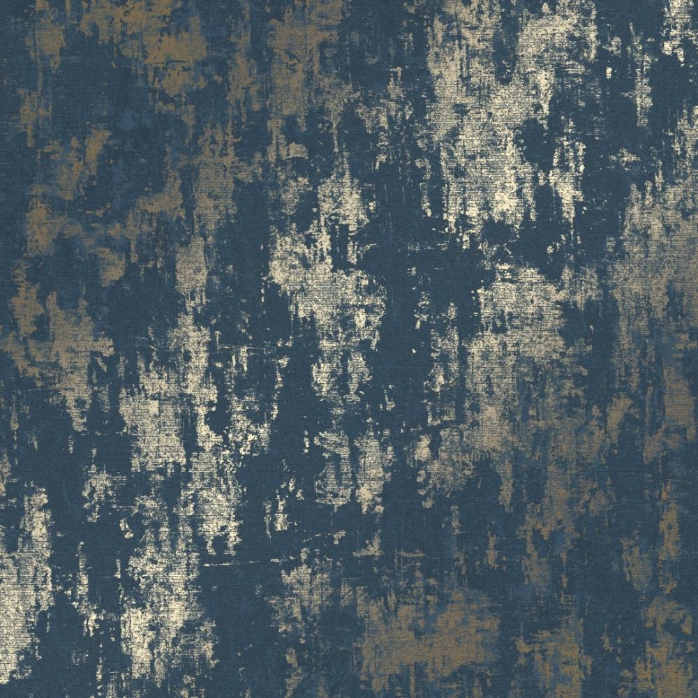1000x1000 Milan Metallic Wallpaper Navy Gold. I Love Wallpaper