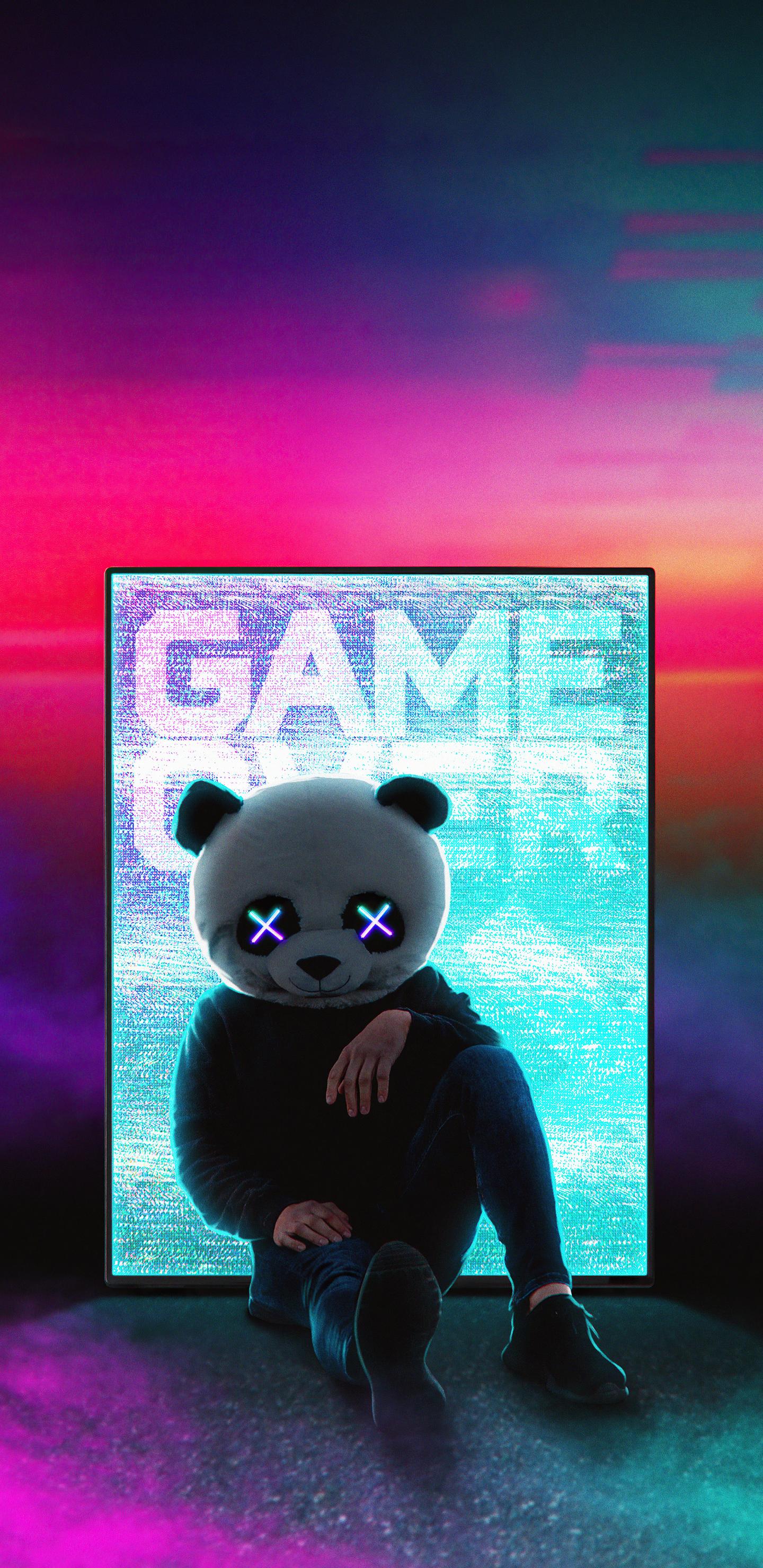 1440x2960 Panda With No Worries Samsung Galaxy Note S S SQHD HD 4k Wallpaper, Image, Background, Photo and Picture