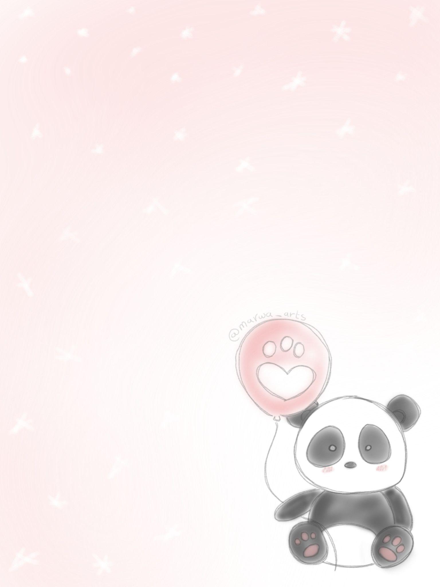 1536x2048 Pink Pandas Wallpaper, HD Pink Pandas Background