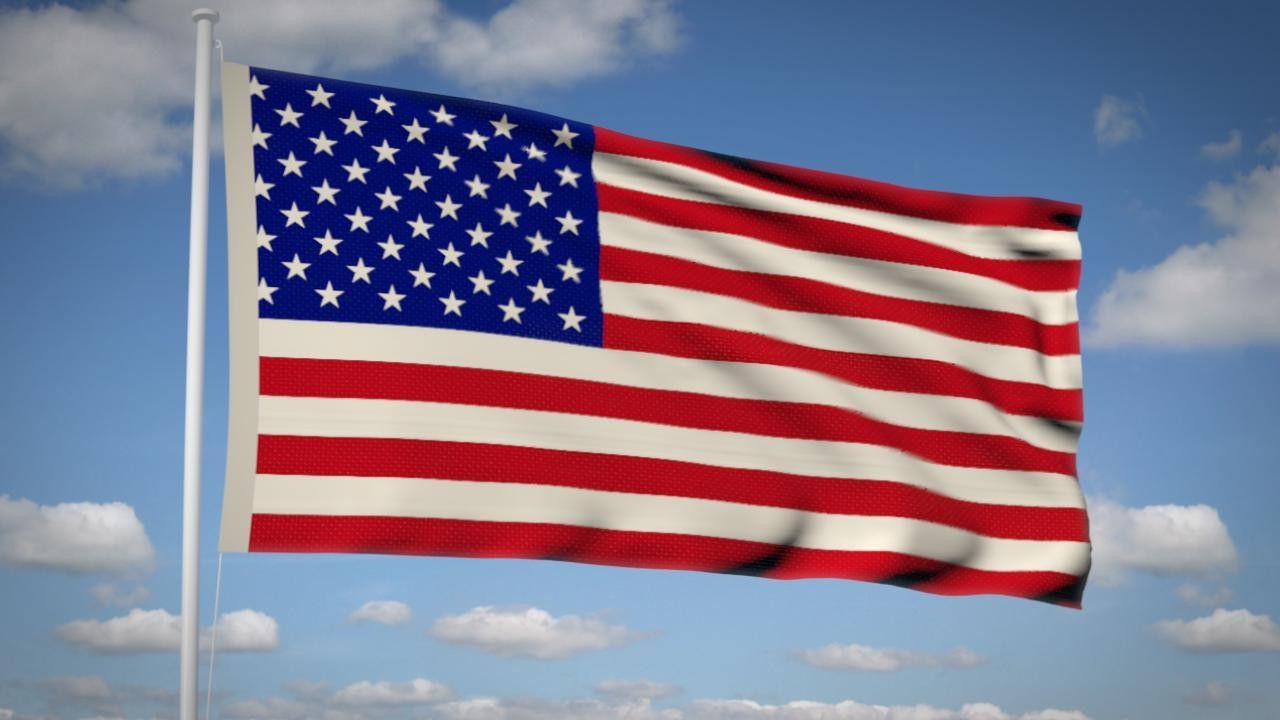 1280x720 american flag wallpaper hd, flag, flag of the united states, sky, flag day (usa), cumulus, veterans day, independence day, memorial day, holiday, cloud