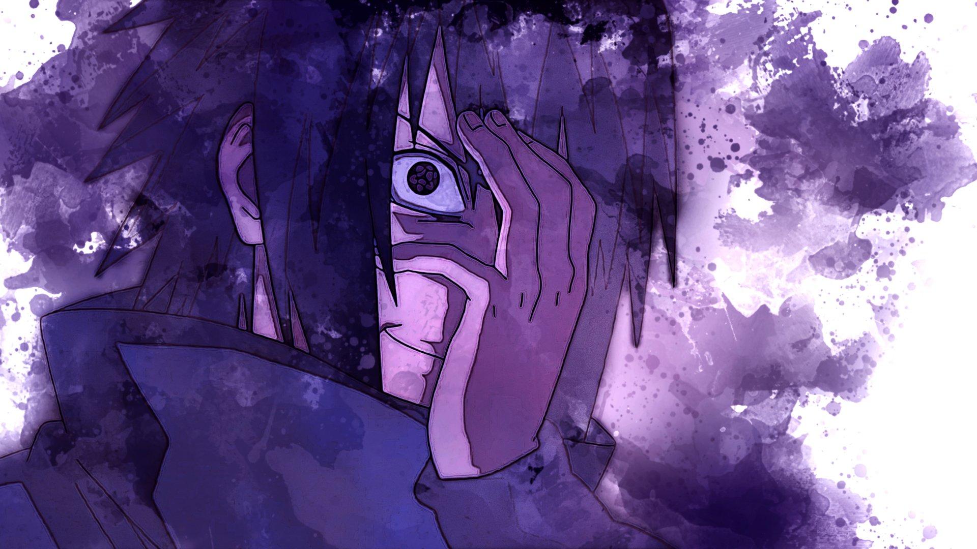 1920x1080 Sasuke Eternal Mangekyou Sharingan HD Wallpaper