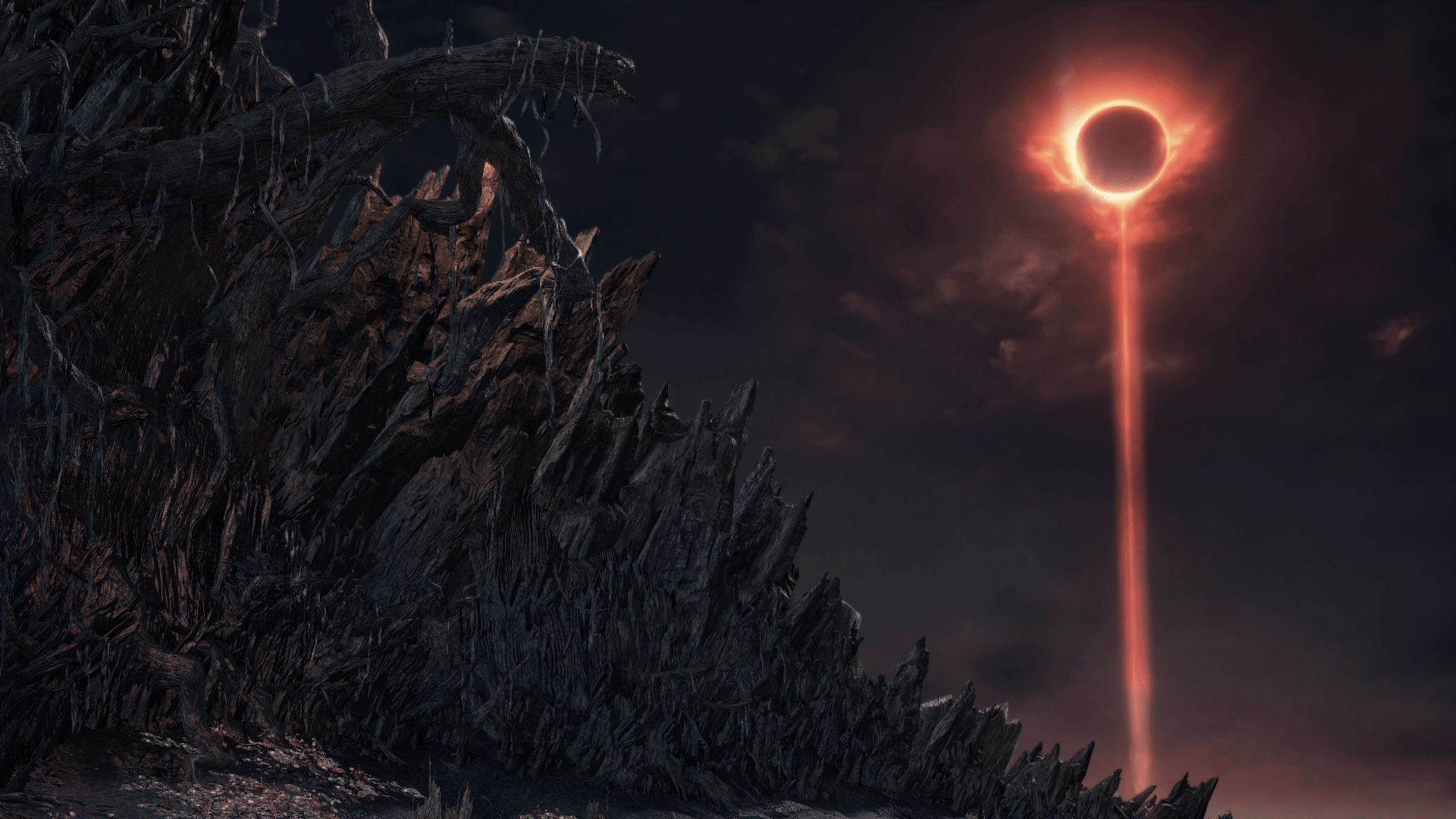 1920x1080 Dark Sun Wallpaper