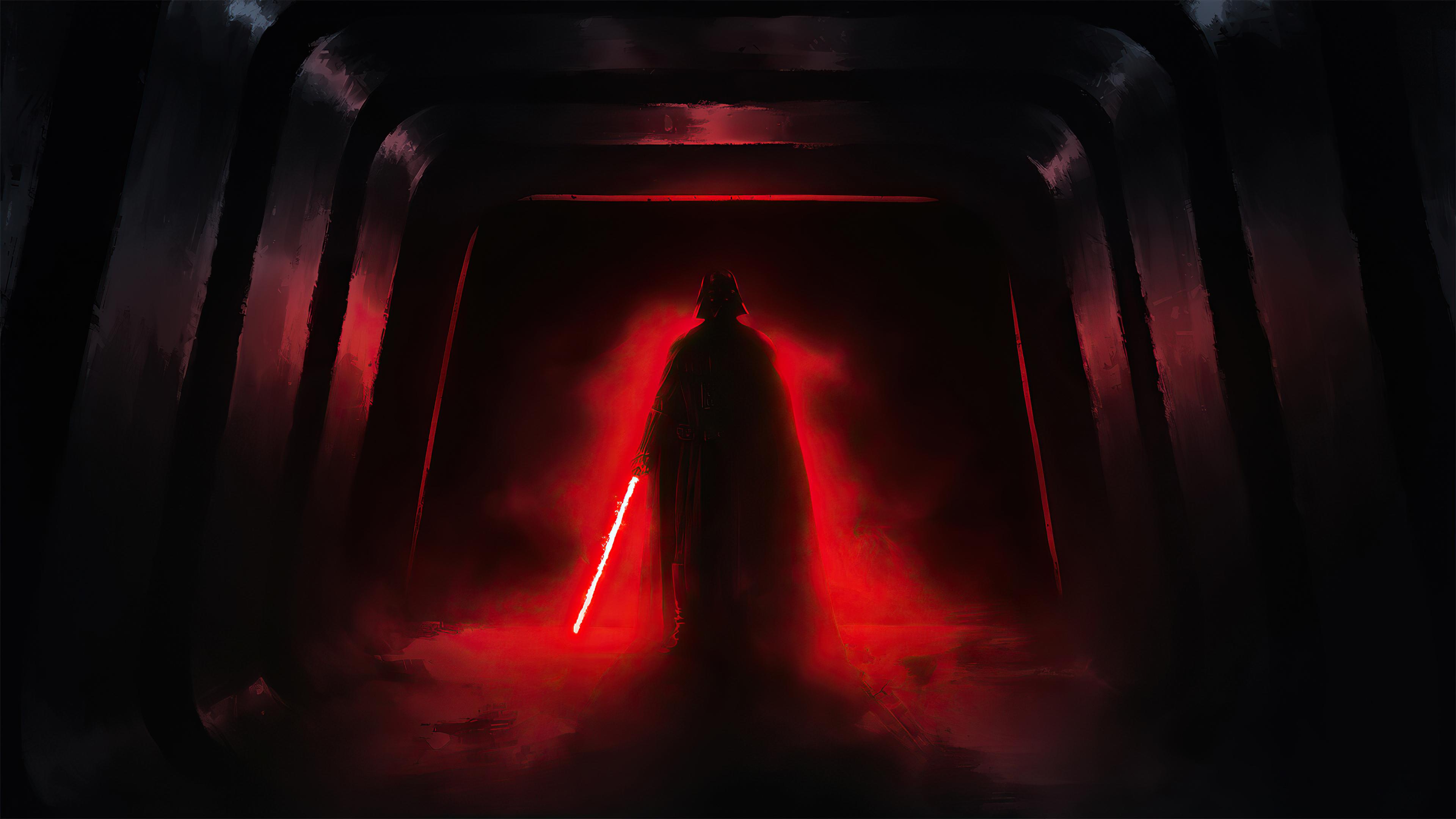 3840x2160 Darth Vader, Lightsaber, Sith, Star Wars, VICTOR K Wallpaper & Background Image