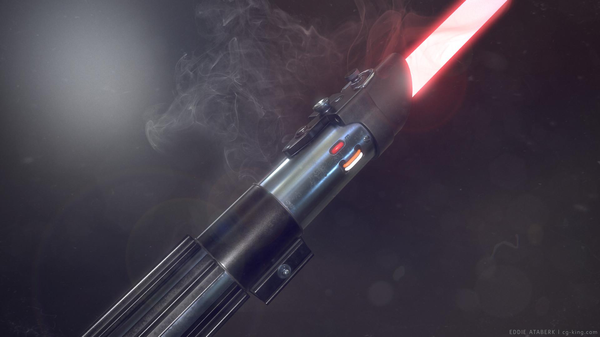 1920x1080 Darth Vader Lightsaber, Eddie Ataberk