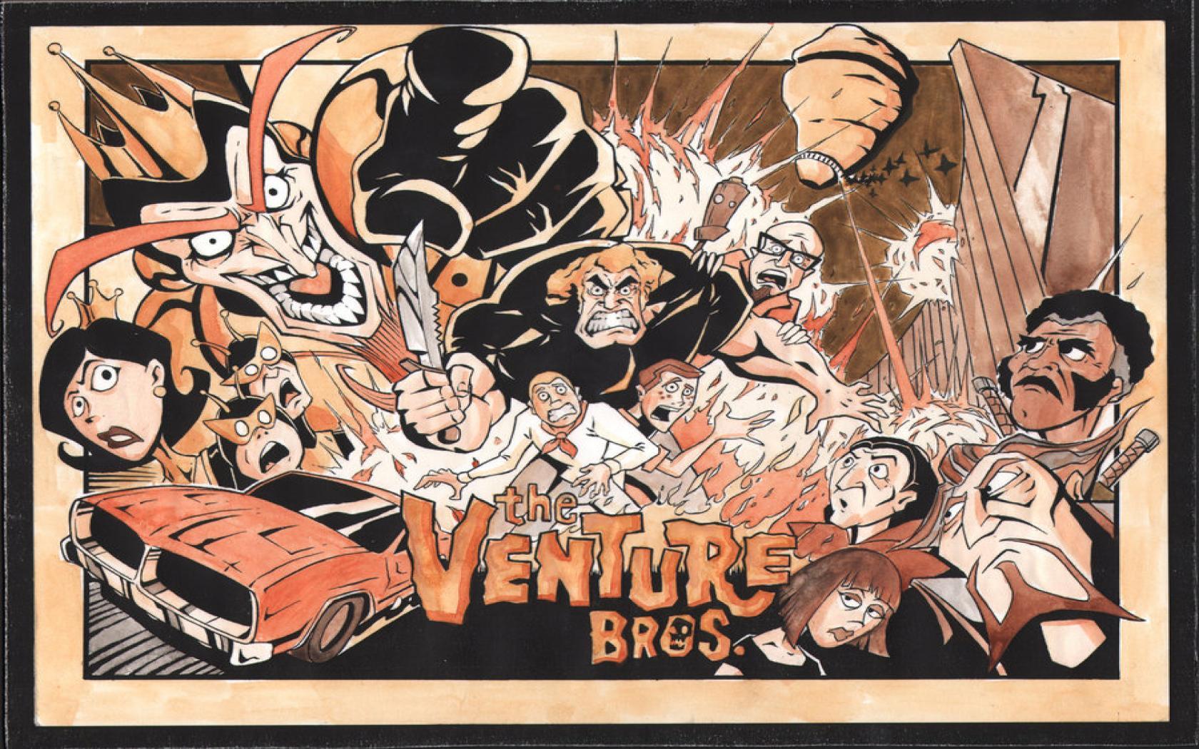 1680x1050 venture bros wallpaper