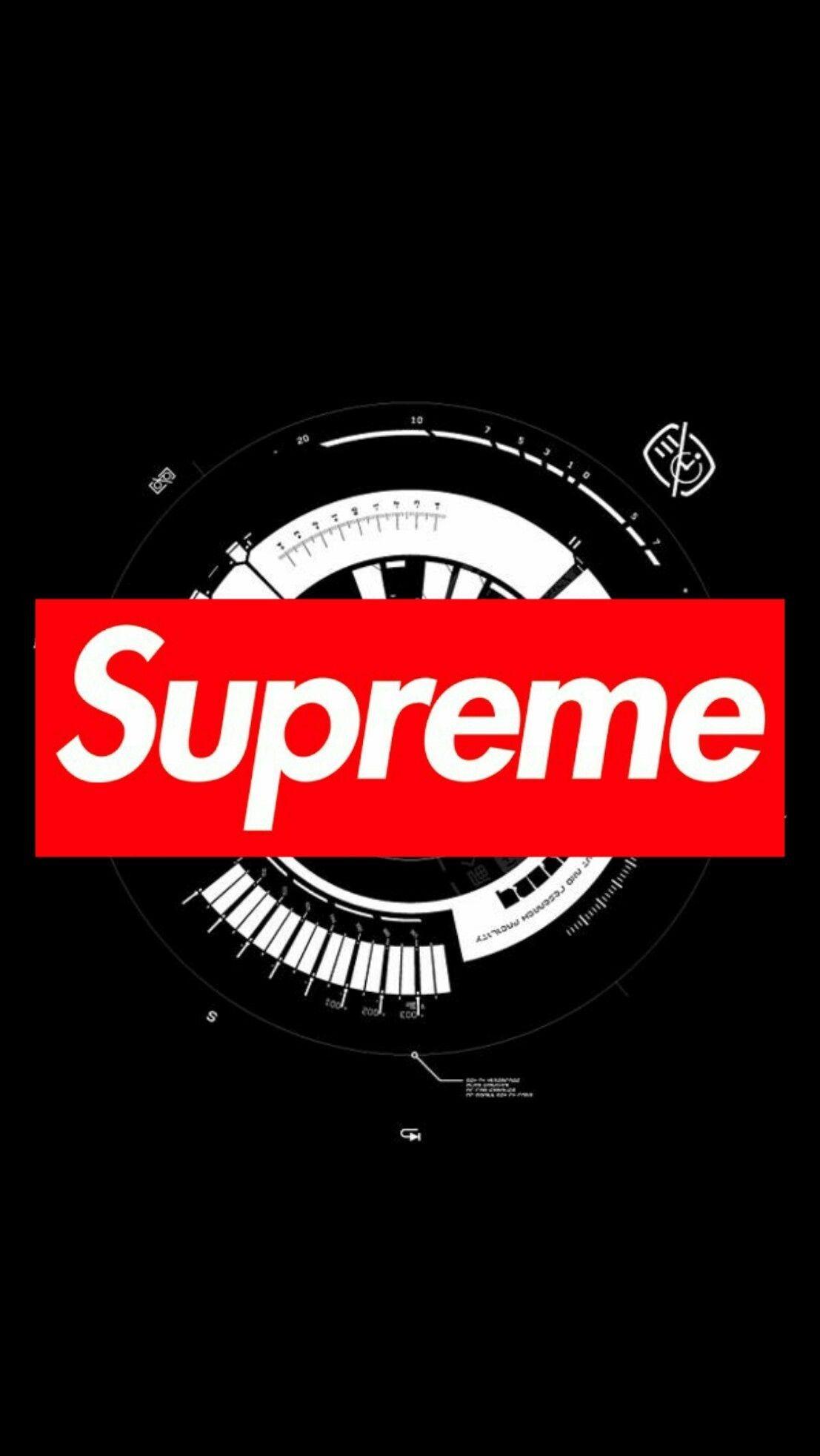 1107x1965 Supreme Brand Wallpaper