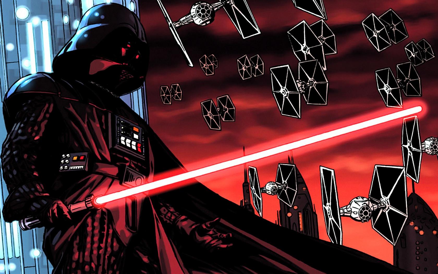 1680x1050 star wars futuristic lightsabers darth vader artwork 1680x1050 wallpaper