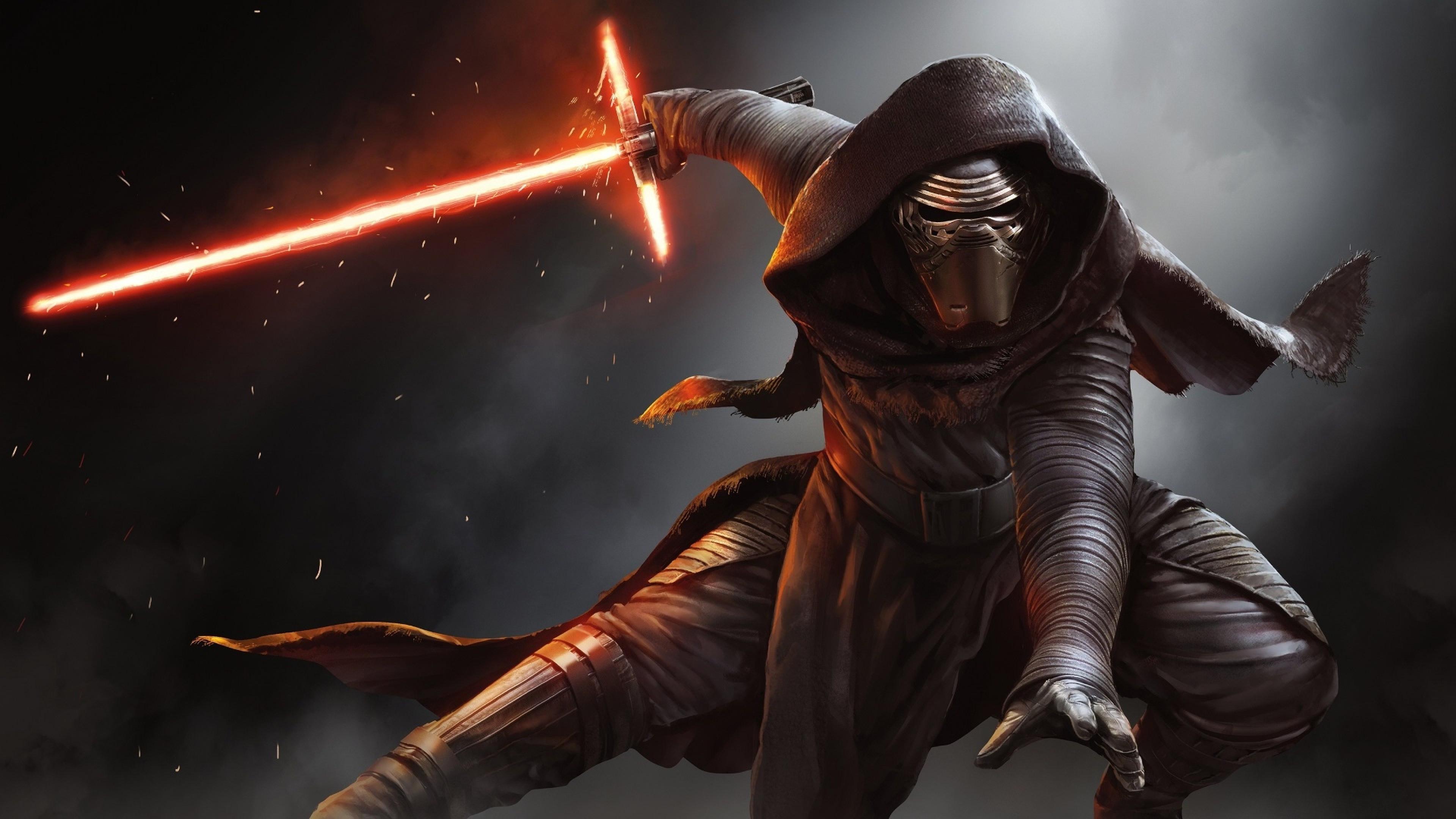 3840x2160 Download 3840x2160 Darth Vader, Lightsaber, Star Wars Wallpaper for UHD TV
