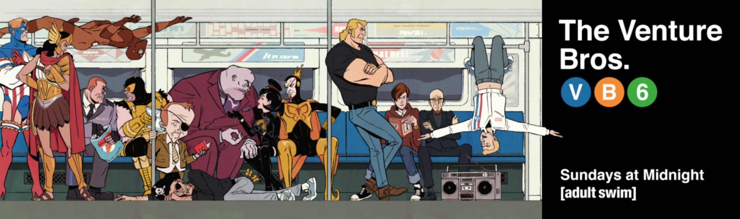 2557x759 The Venture Brothers Season 6 October 4th!