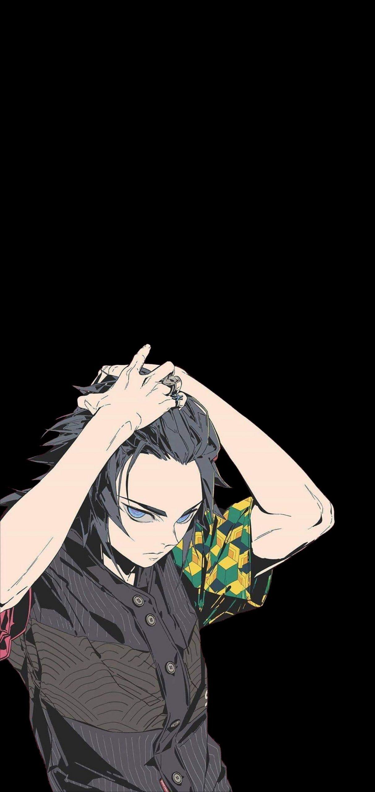 1213x2560 Amoled wallpaper, dark, anime boys • Wallpaper For You HD Wallpaper For Desktop & Mobile