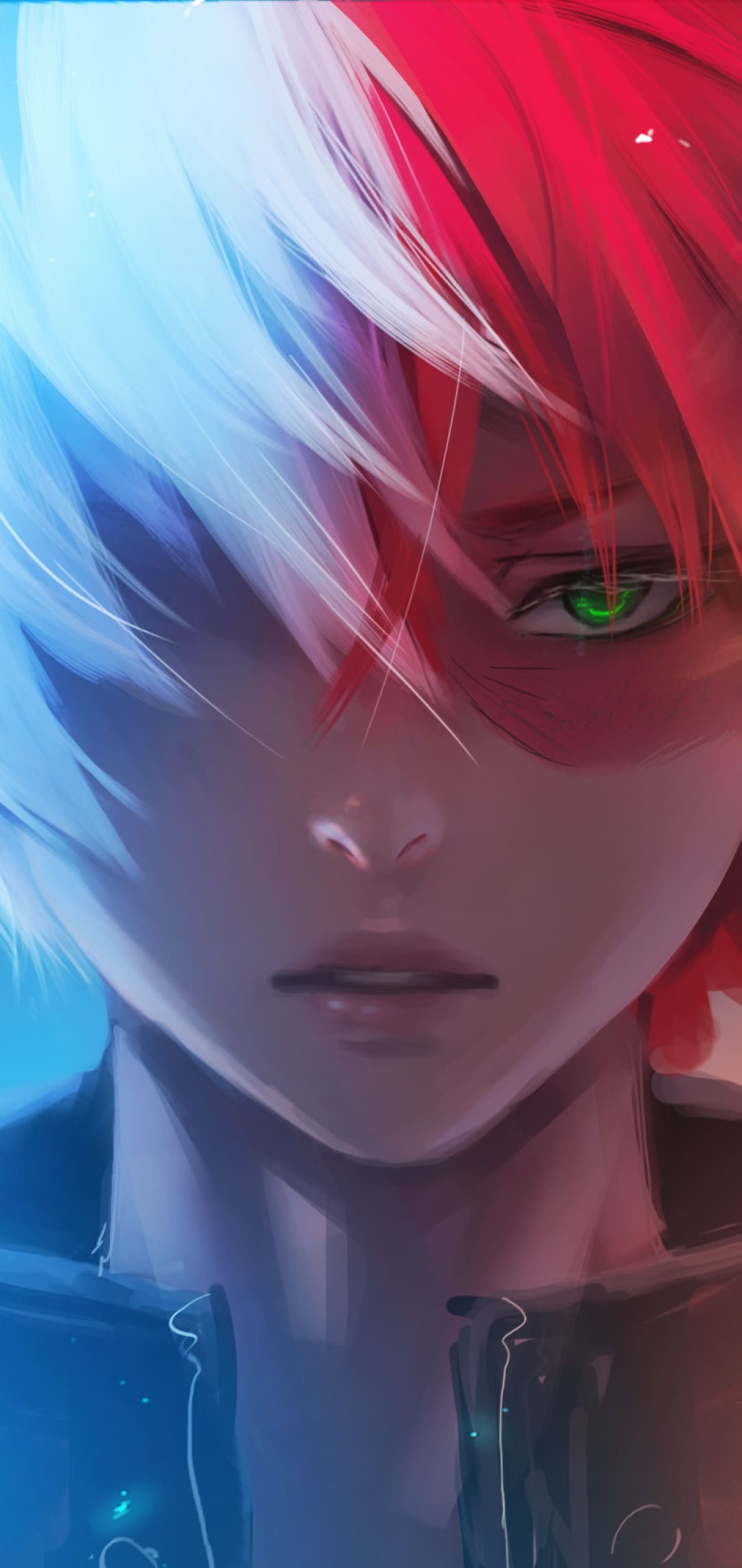 1080x2280 Anime Boys MHA Wallpaper