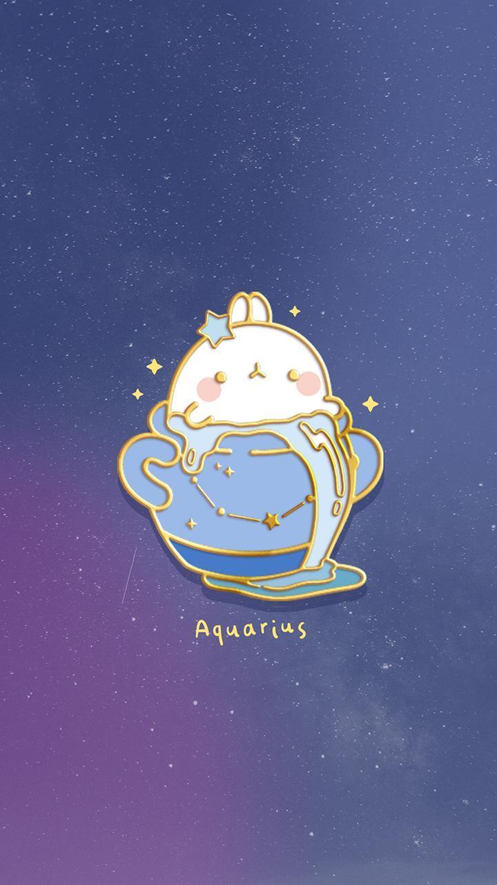 720x1280 Cute Zodiac Sign Wallpaper for Android