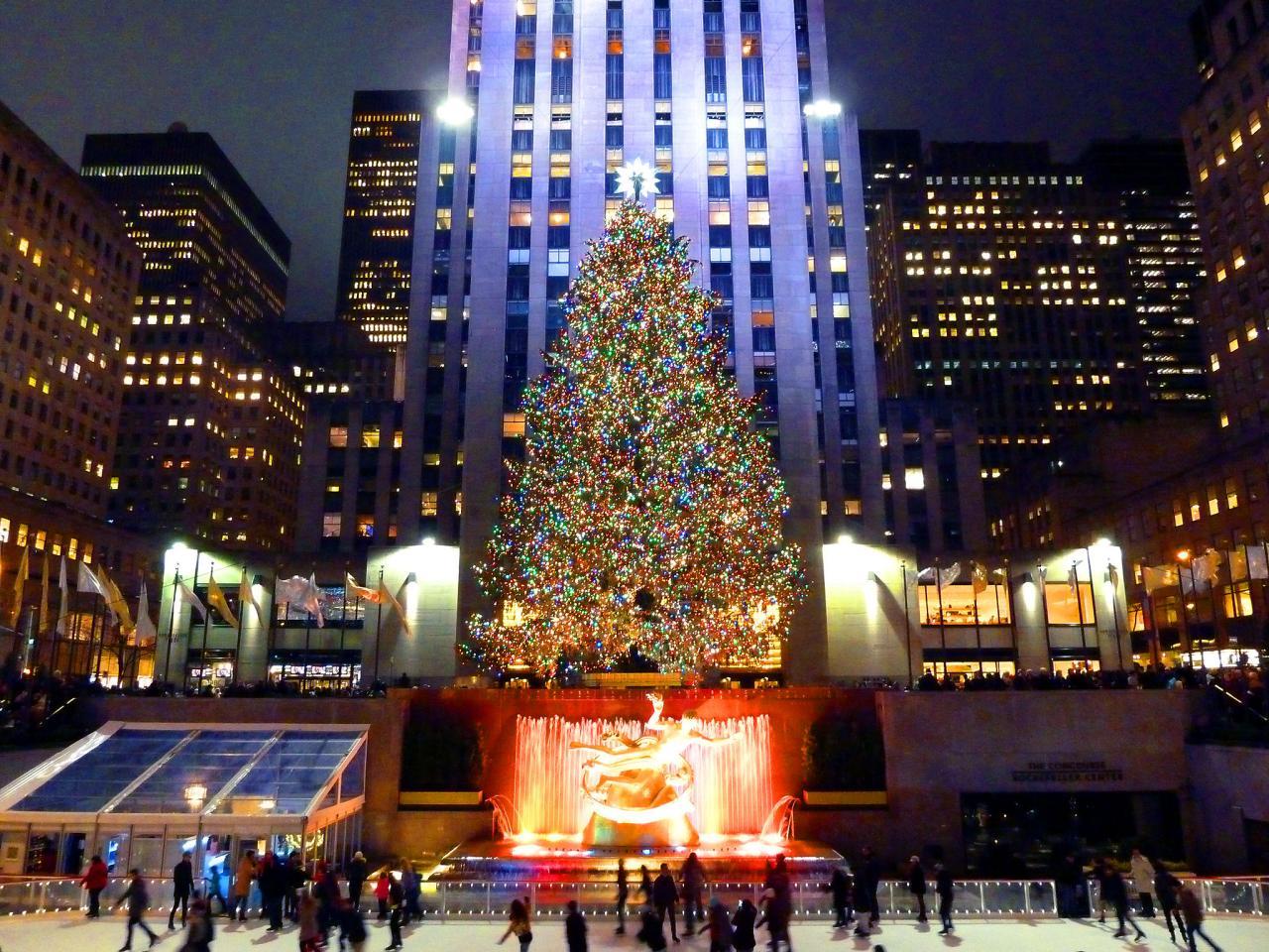 New York Times Square Christmas Tree Wallpapers  Top Free New York