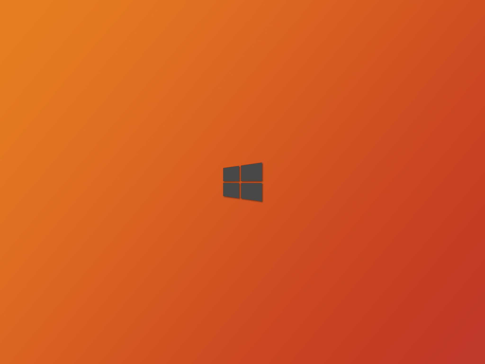 Orange Windows Logo Wallpapers - Top Free Orange Windows Logo ...