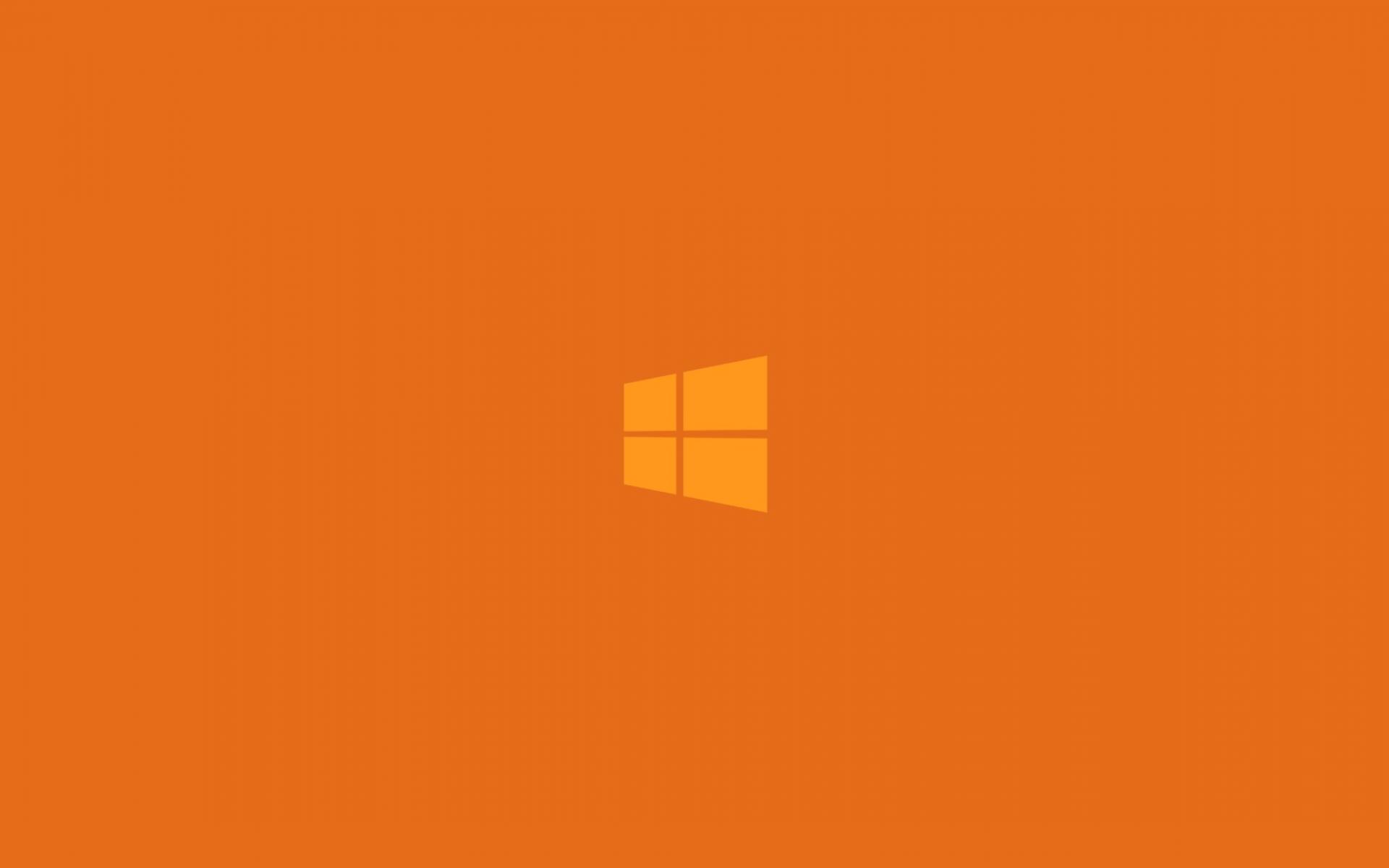 Orange Windows Logo Wallpapers Top Free Orange Windows Logo