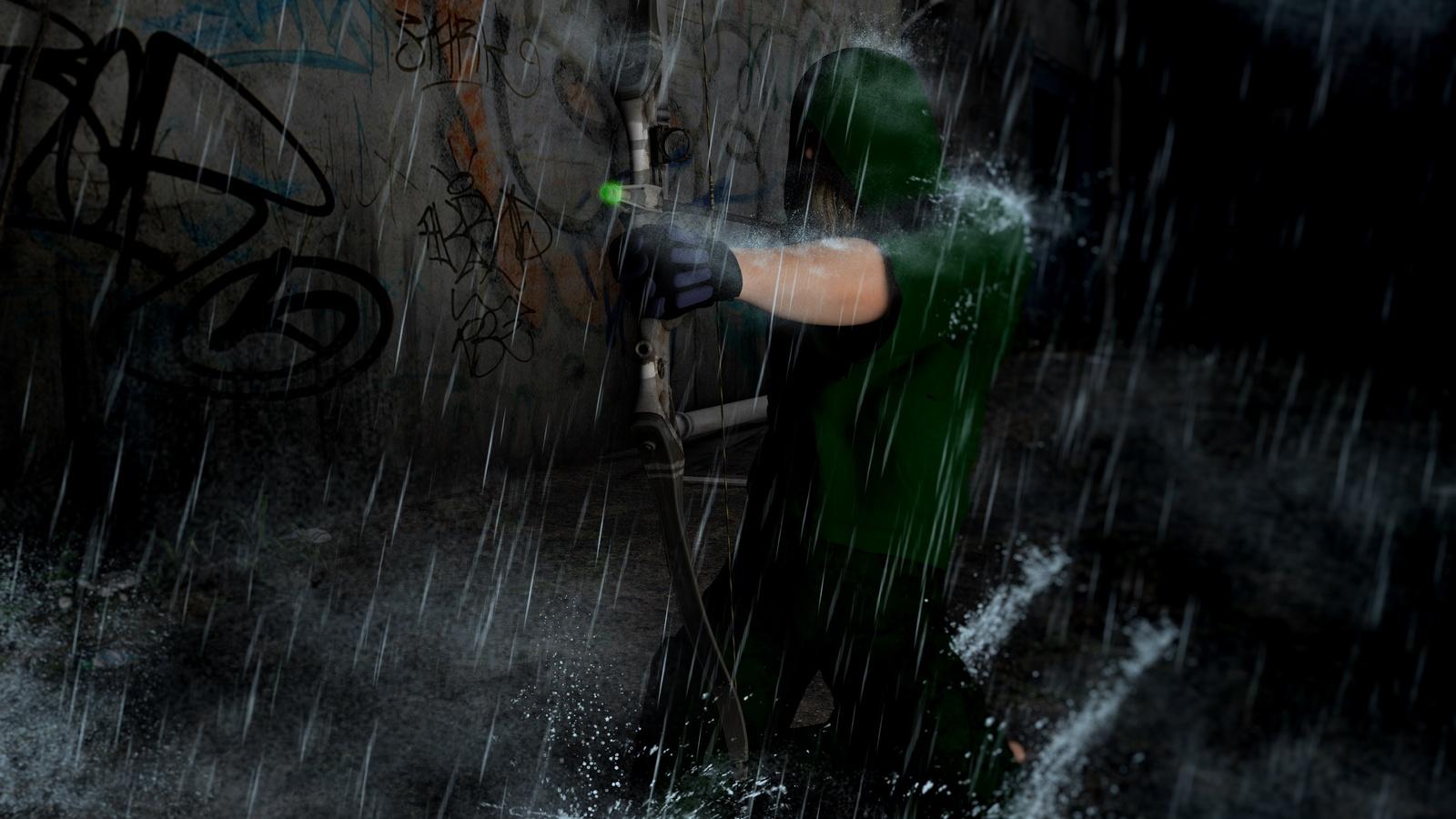 1600x900 Green Arrow Digital Art 1600x900 Resolution HD 4k Wallpaper, Image, Background, Photo and Picture