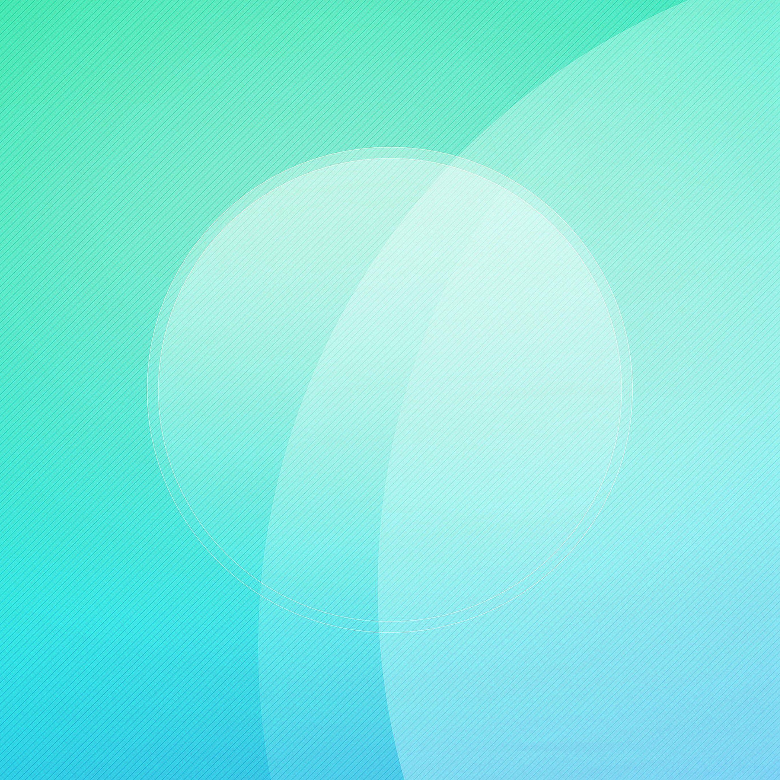 2732x2732 Blue Green Digital Art Circle Pattern iPad Pro Wallpaper Free Download