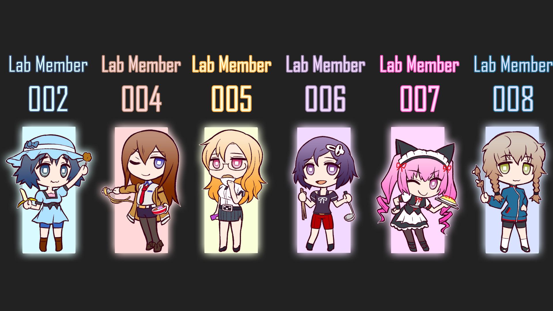 1920x1080 Steins Gate Anime 17 Free Wallpaper Gate All Lab Members