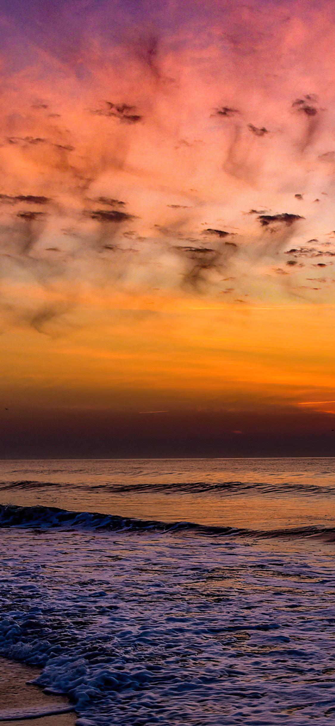 1125x2436 Sunrise Huntington Beach State Park South Carolina 4k iPhone XS, iPhone iPhone X HD 4k Wallpaper, Image, Background, Photo and Picture