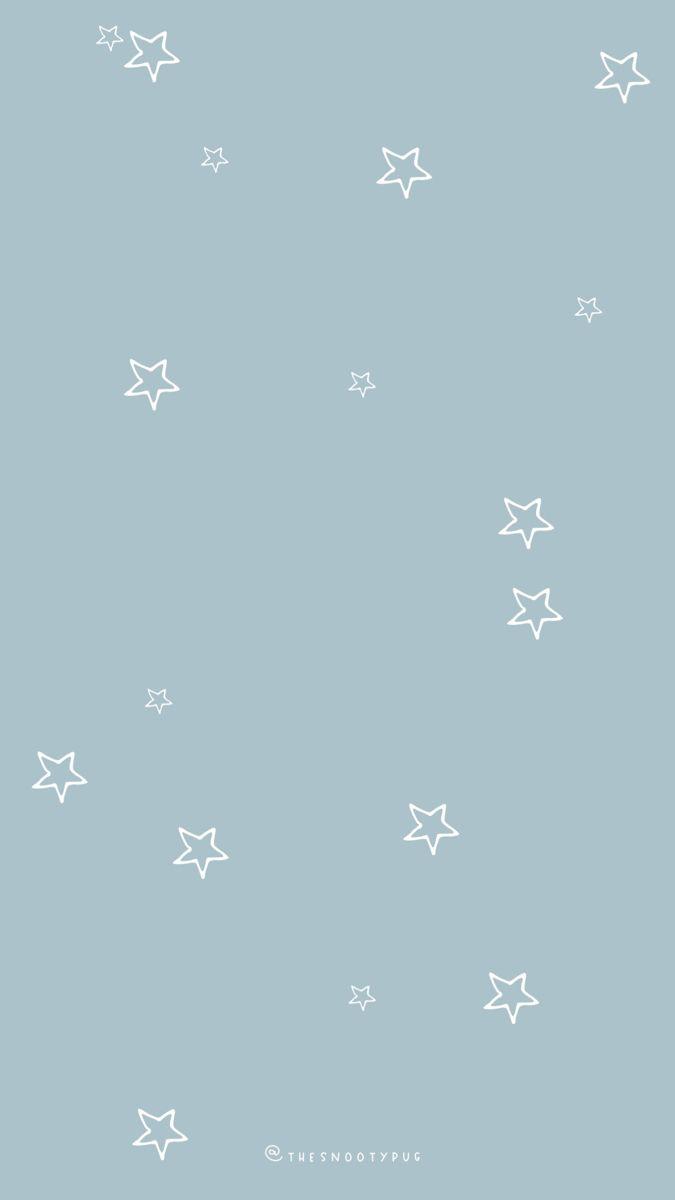 675x1200 Dusty blue star wallpaper. Aesthetic pastel wallpaper, Blue star wallpaper, iPhone wallpaper sky