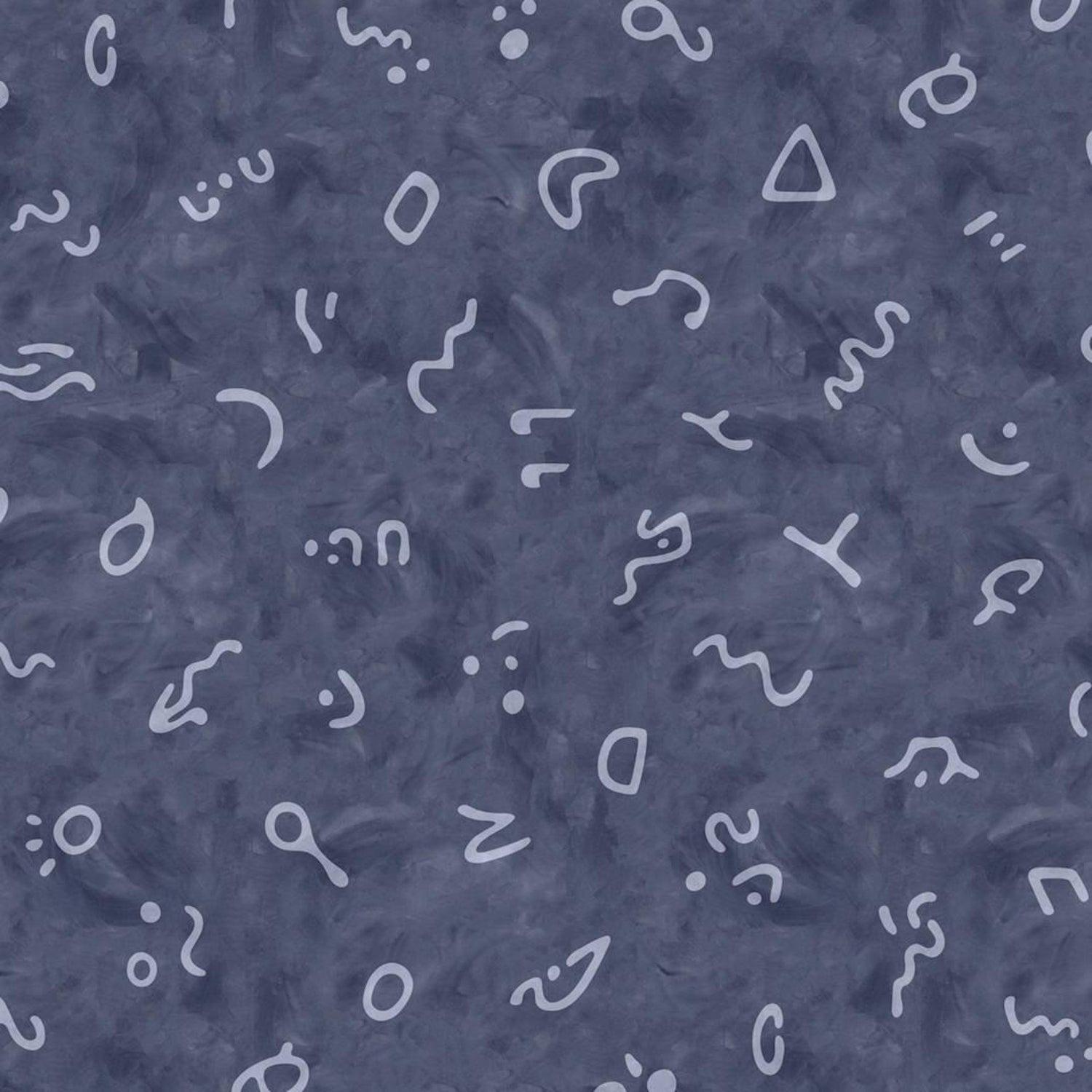 1500x1500 Secret Language Designer Wallpaper in Mariana 'Dusty Blue and Denim' at 1stDibs. mariana wallpaper, dusty wallpaper