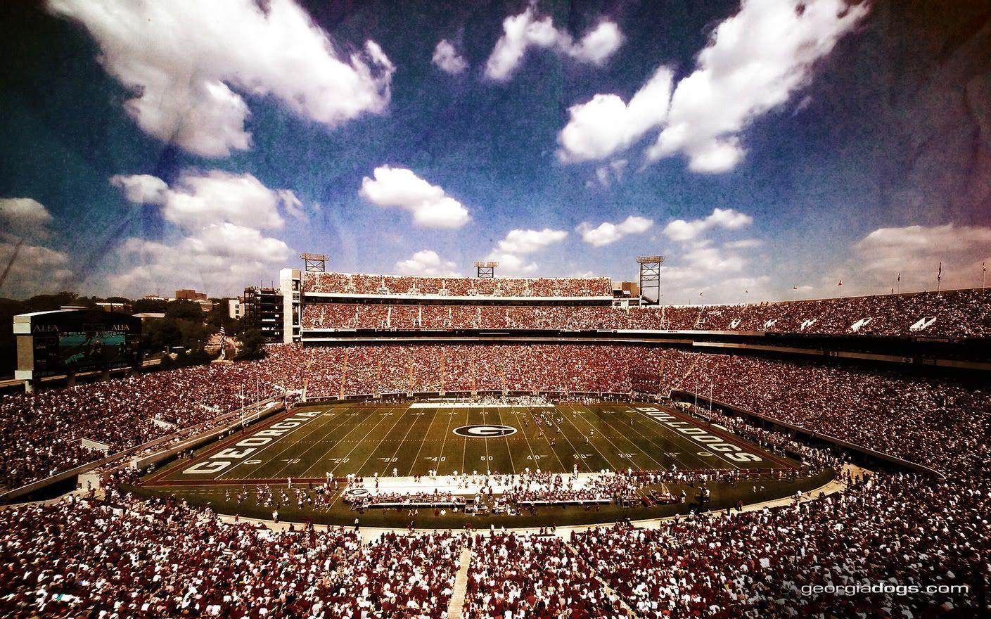 1409x880 Georgia Bulldogs Wallpaper