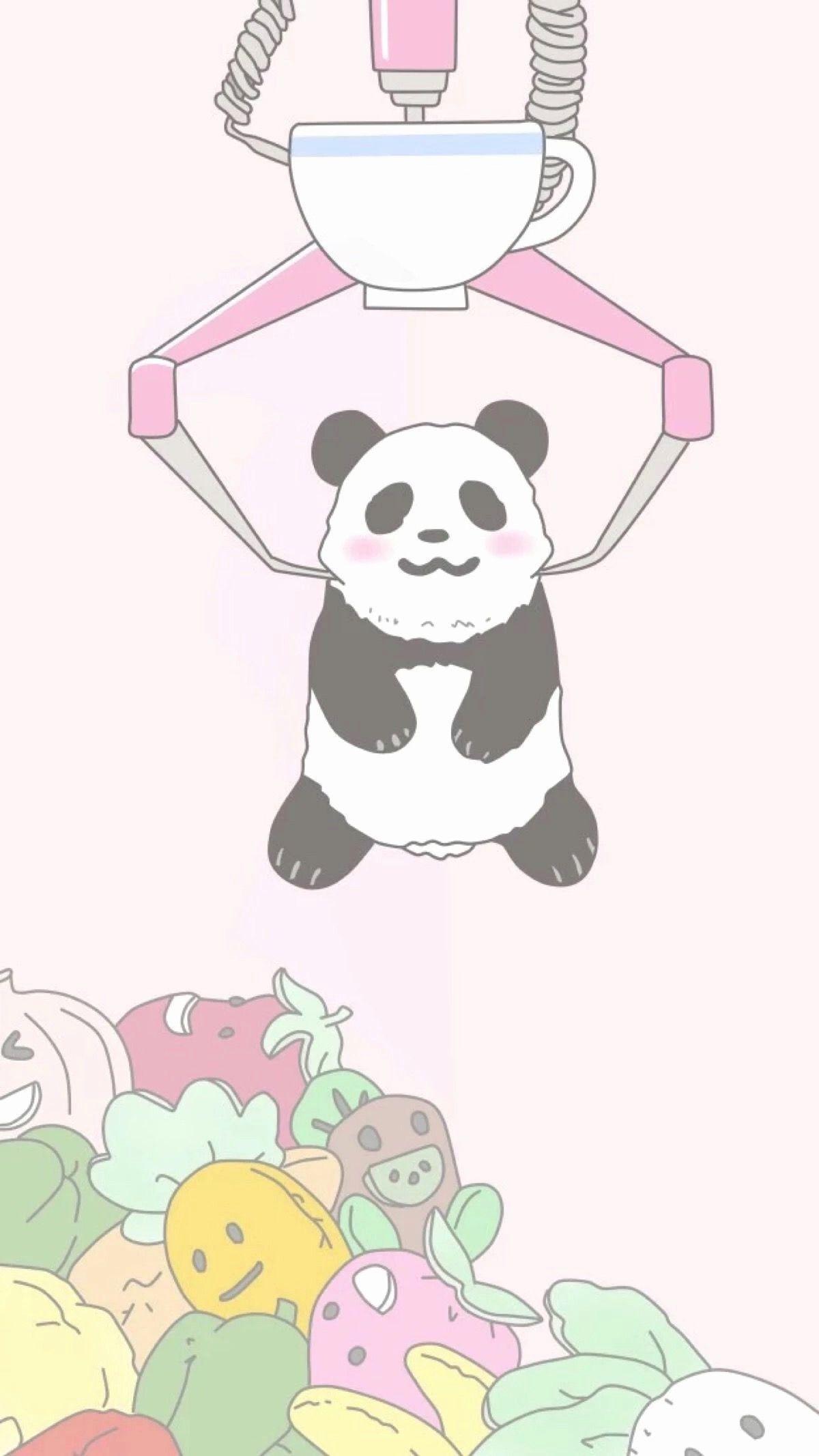 1200x2133 Cute Panda iPhone Wallpaper