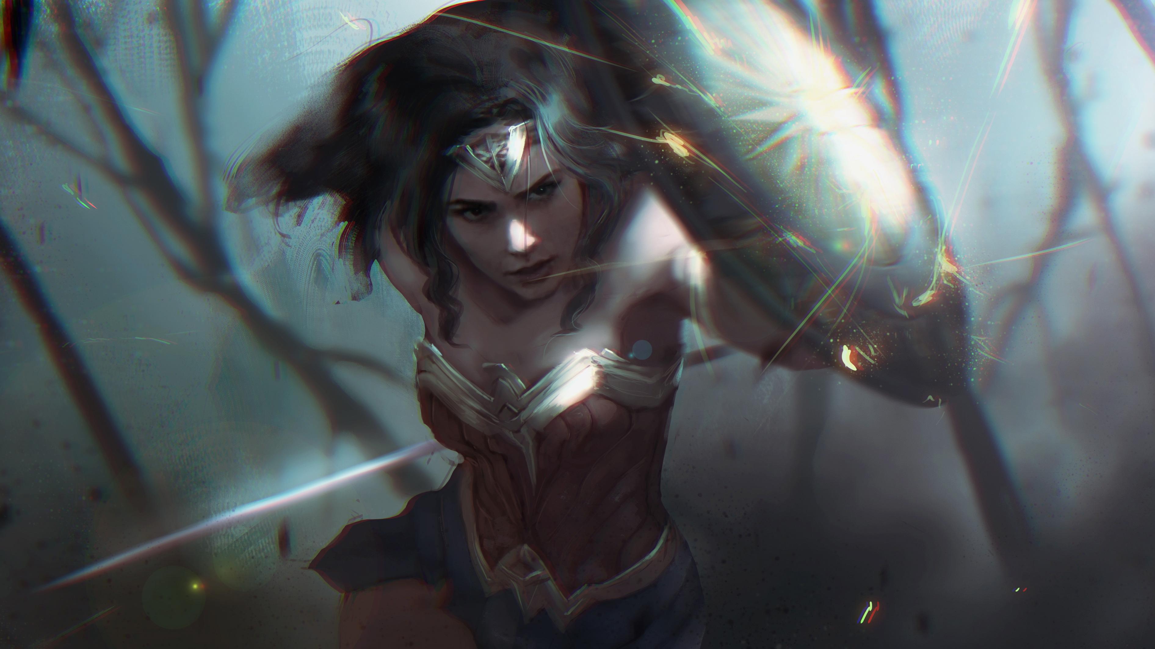 3784x2128 Wonder Woman 4k Digital Art, HD Superheroes, 4k Wallpaper, Image, Background, Photo and Picture