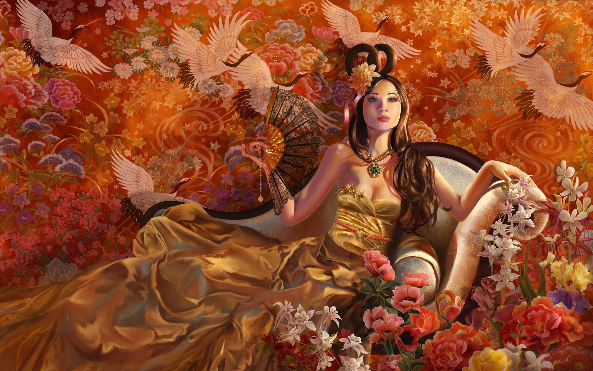 1920x1200 Free download Digital art Fantasy Woman for desktop Wallpaper HD Wallpaper 78763 [1920x1200] for your Desktop, Mobile & Tablet. Explore Female Fantasy Art Wallpaper. Fantasy Art Wallpaper Woman, 3D
