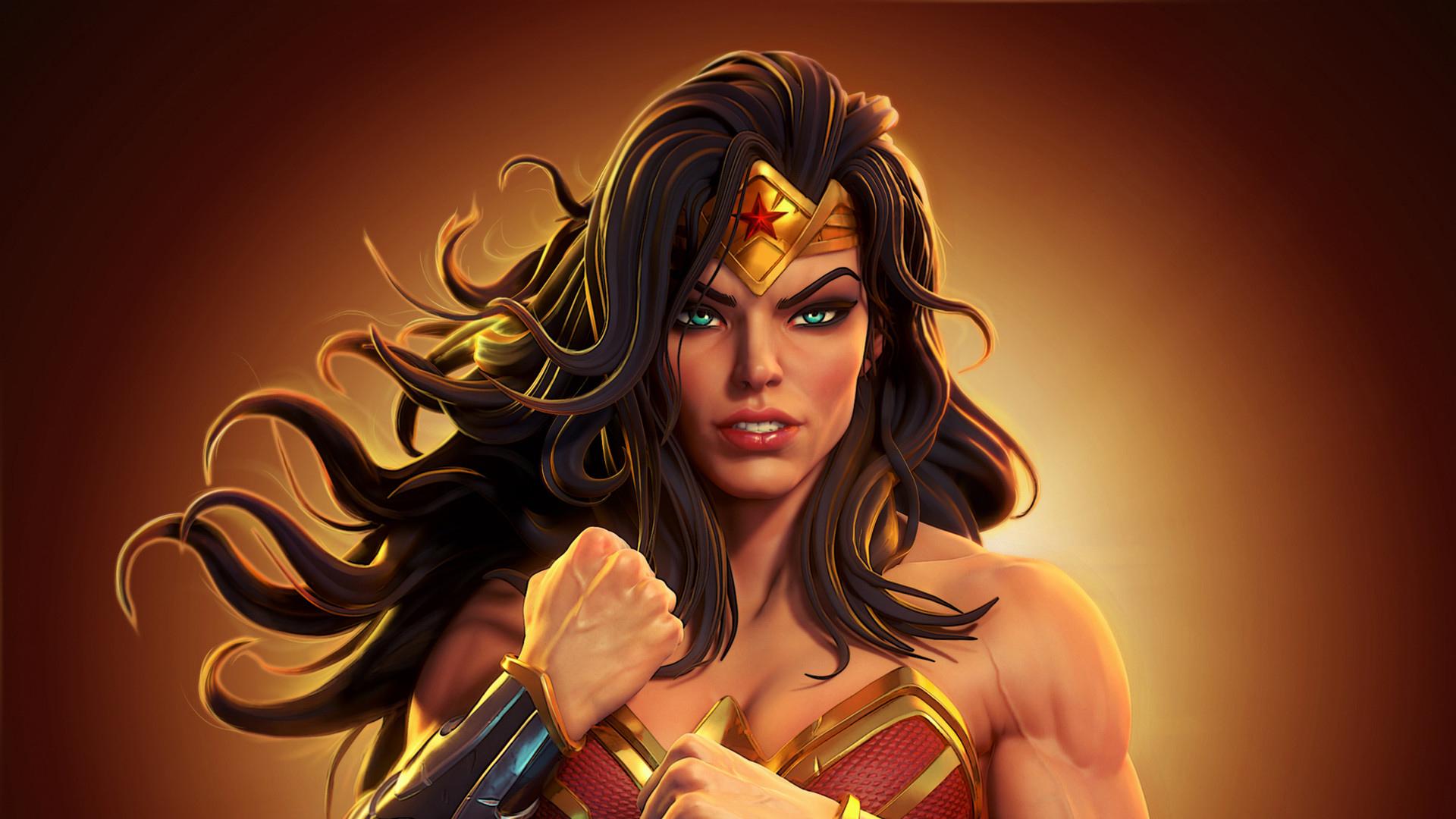 1920x1080 #wonder woman, #digital art, #superheroes, #hd, #artstation. Mocah HD Wallpaper