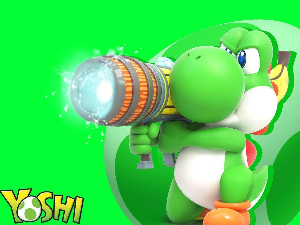 1024x768 Yoshi Wallpaper HD