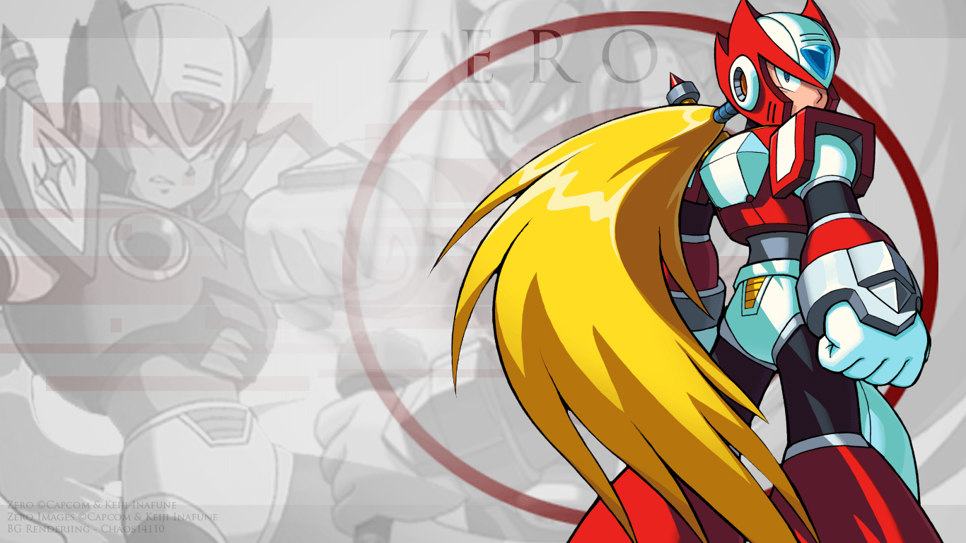 1366x768 Megaman X Zero Wallpaper