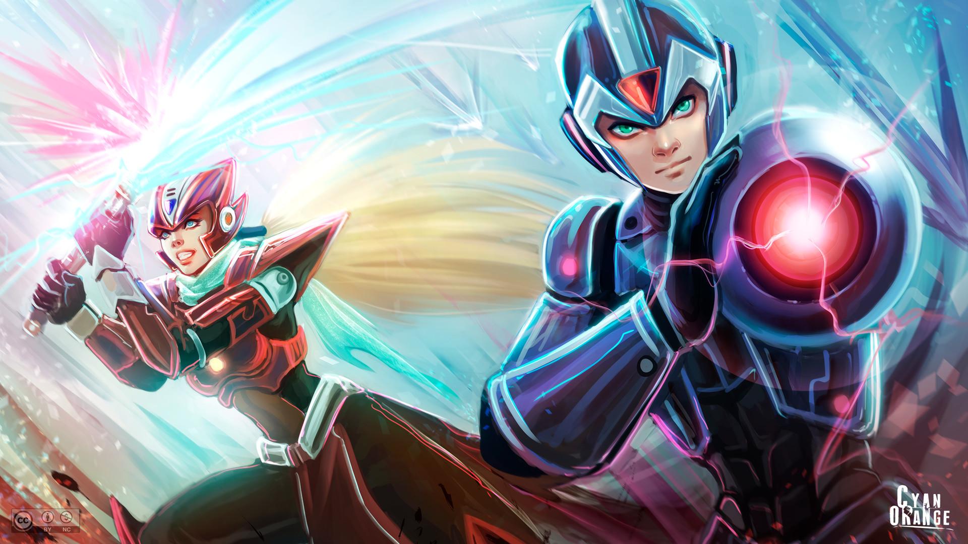 1920x1080 Mega Man Zero Fan Art