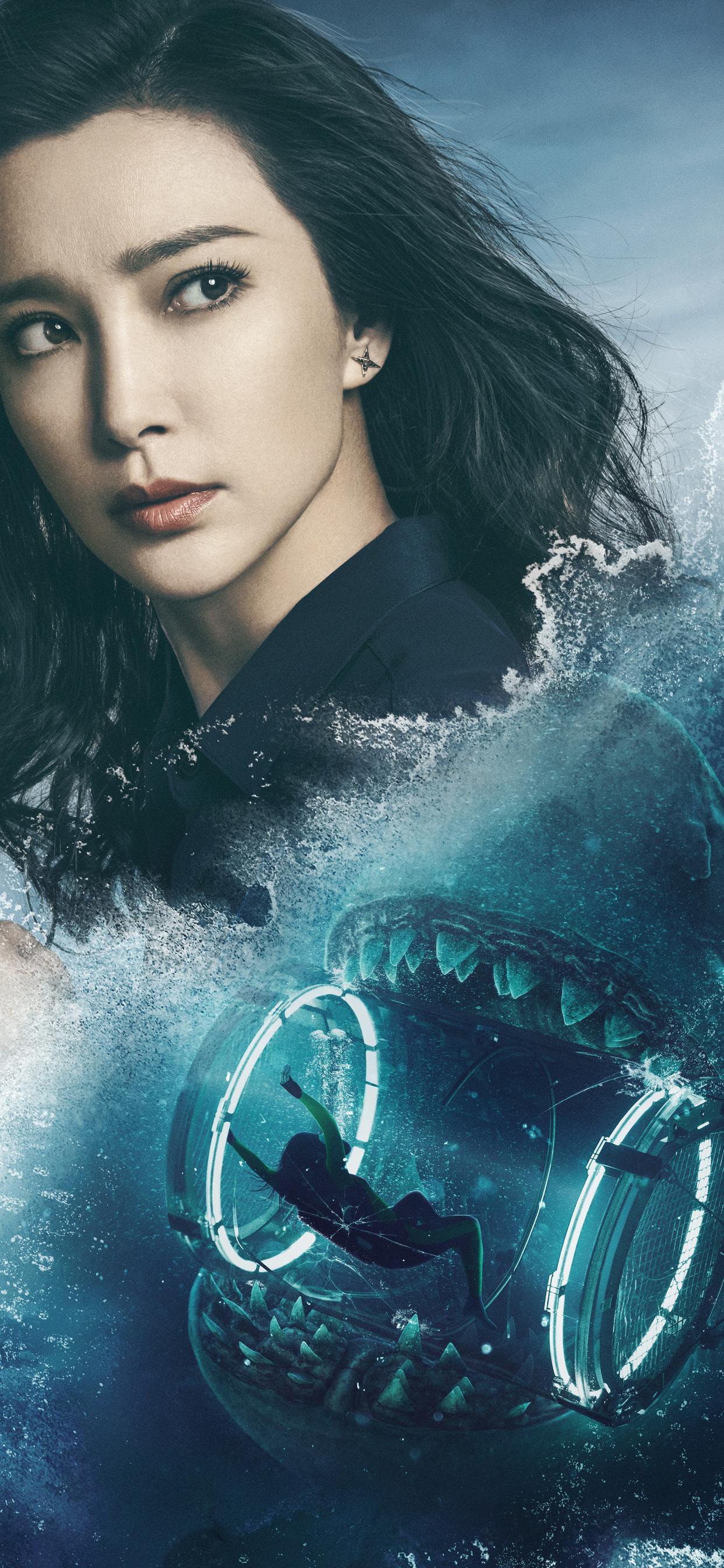 1242x2688 Li Bingbing In The Meg Movie iPhone XS MAX HD 4k Wallpaper, Image, Background, Photo and Picture