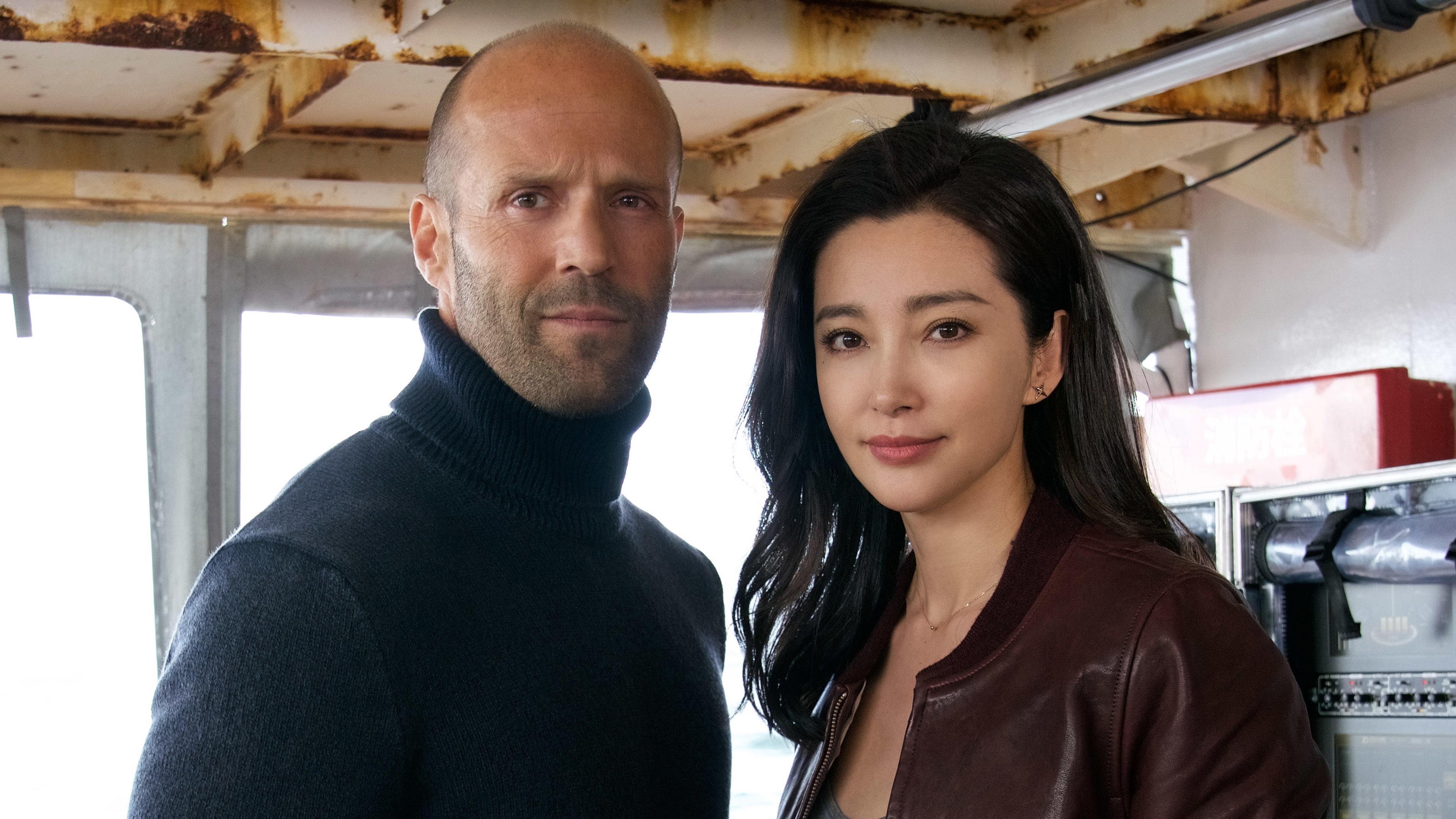 3840x2160 Wallpaper The Meg, Jason Statham, Li Bingbing, 4K, Movies