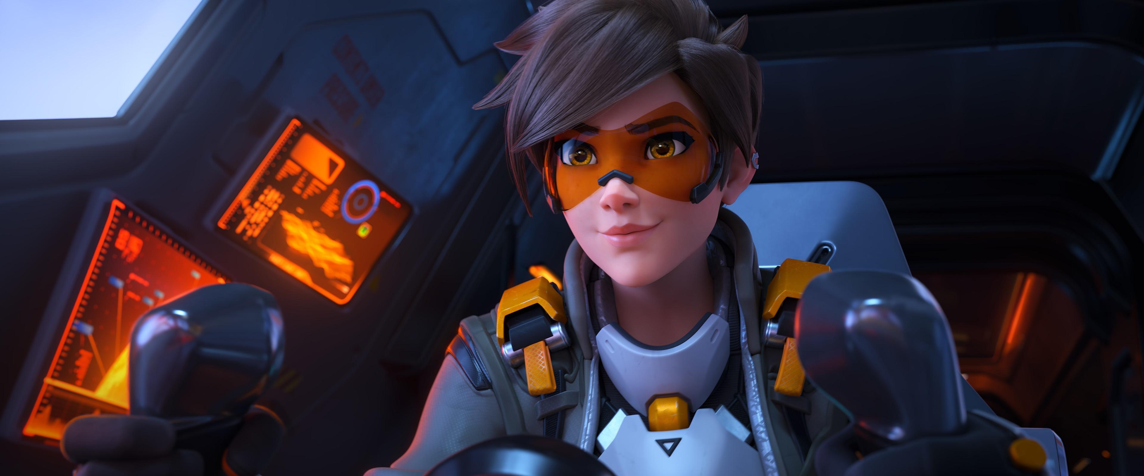 Tracer overwatch wallpaper by Kyurem - Download on ZEDGE™