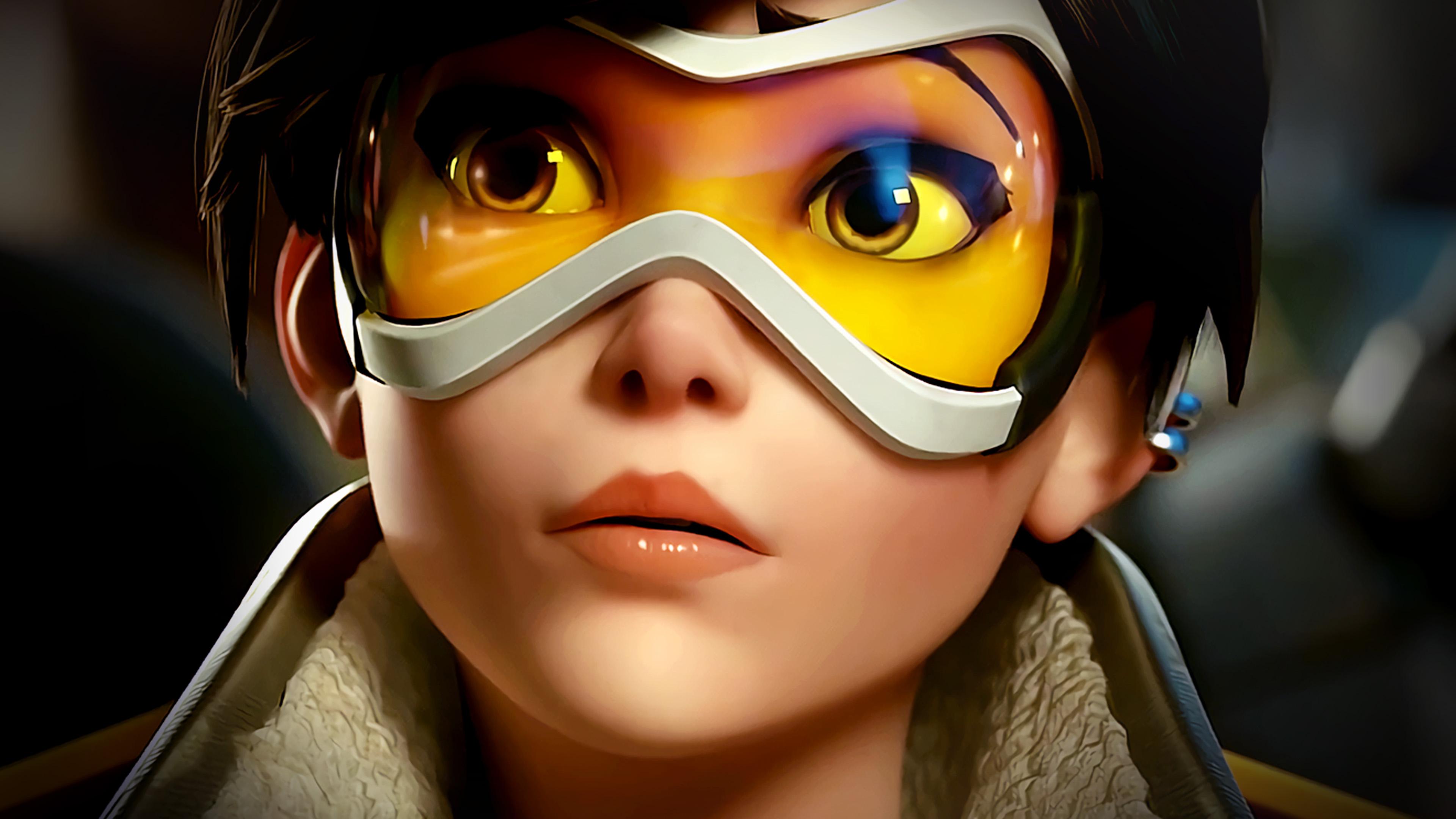 Overwatch - Tracer Wallpaper by MikoyaNx