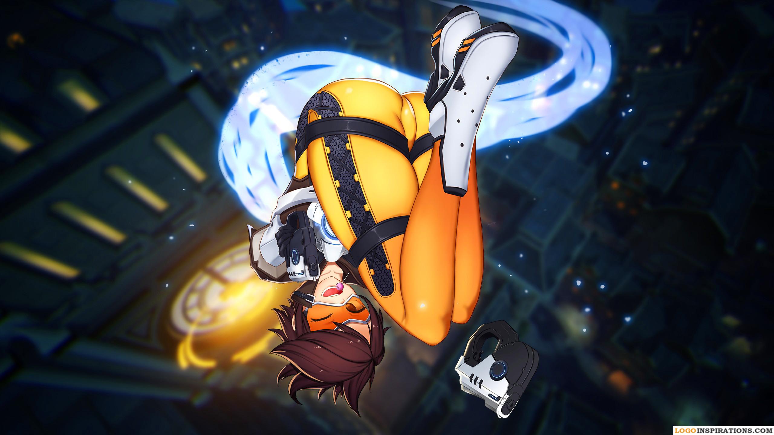 2560x1440 Tracer Overwatch Wallpaper background picture