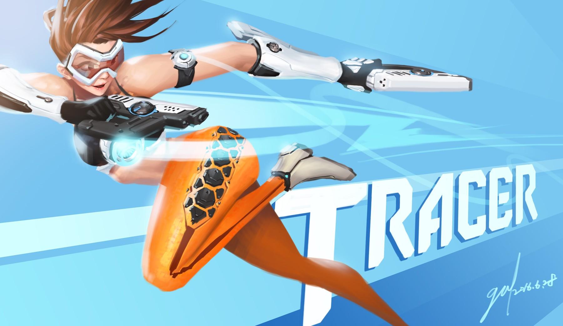 1800x1041 overwatch tracer overwatch wallpaper