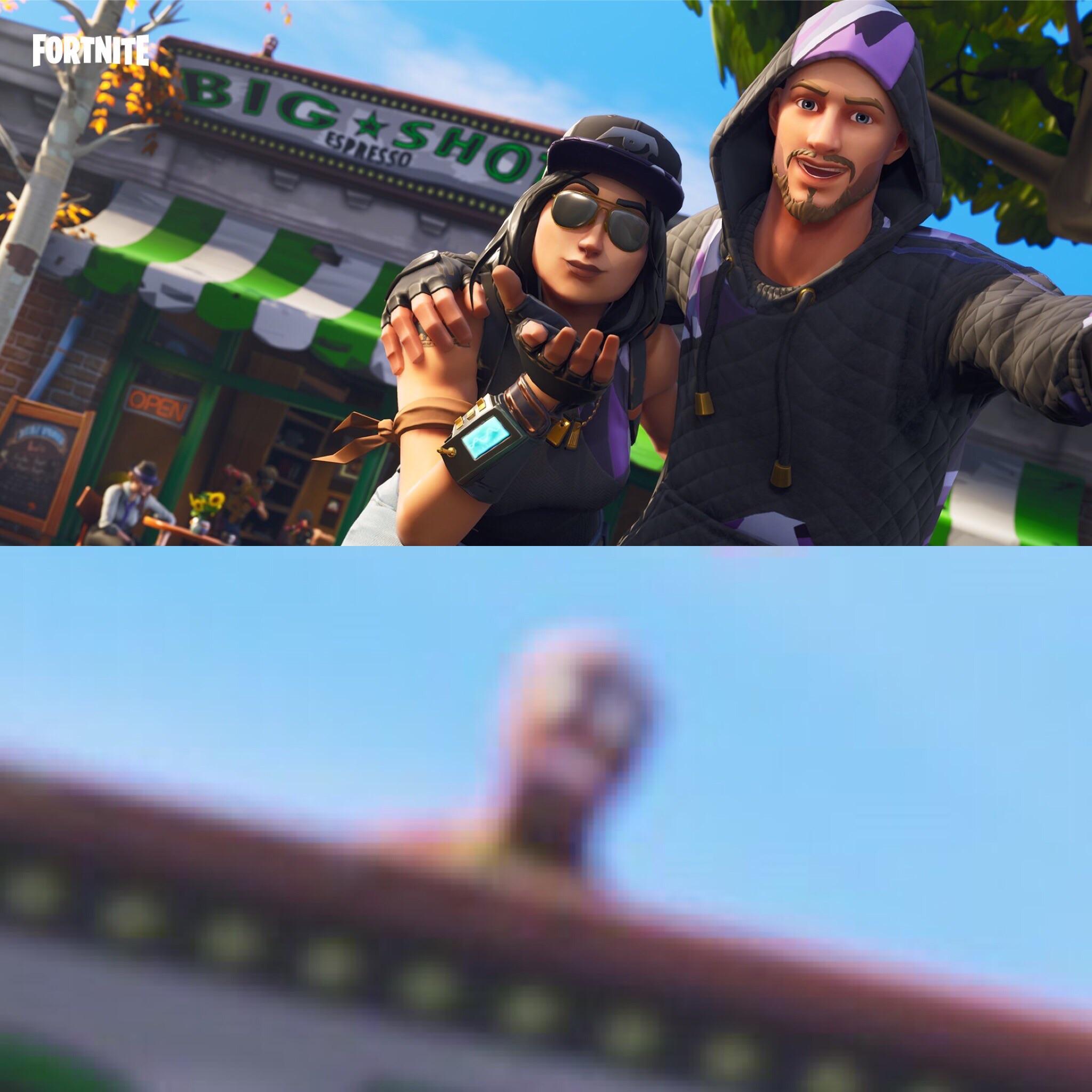2048x2048 Moniker Fortnite Wallpaper