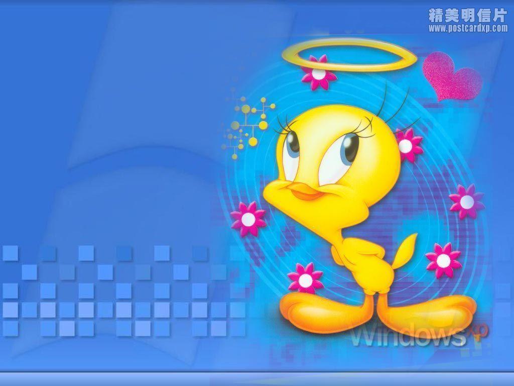 1024x768 Free Tweety Bird Wallpaper