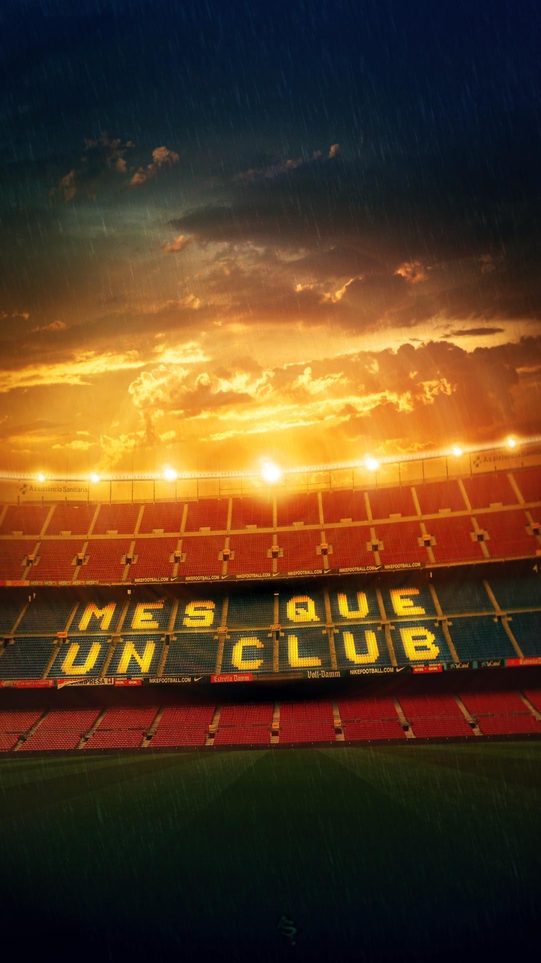 1080x1920 Més que un club. i més que un estadi. .. More Than A Club has great social, political, and historic meani. Barcelona football, Fcb barcelona, Barcelona team