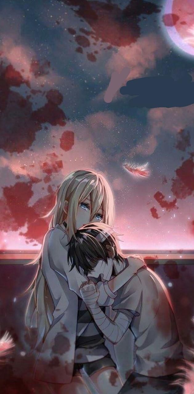 630x1280 Angels of death wallpaper