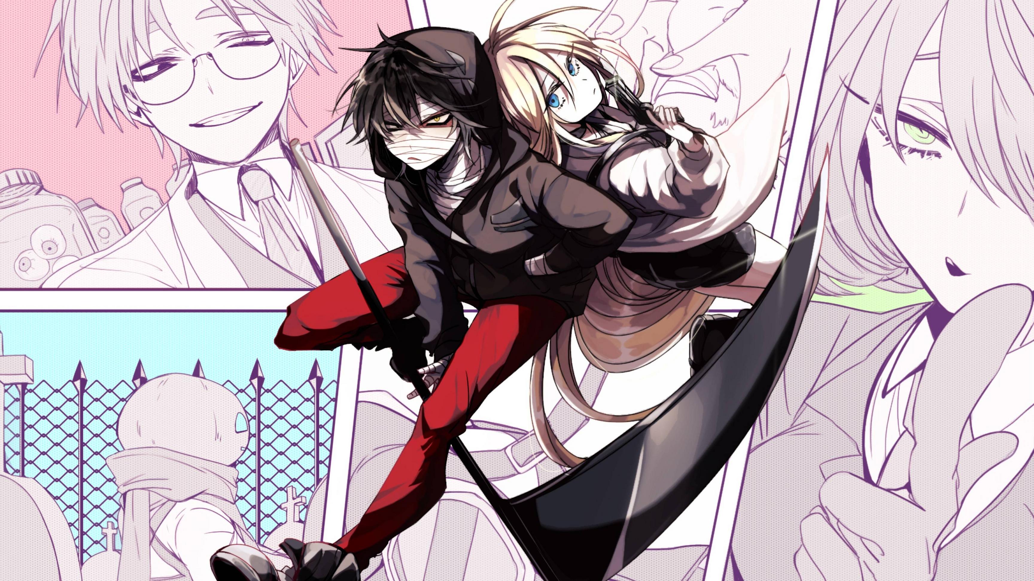 3456x1944 Angels Of Death Satsuriku No Tenshi Wallpaper