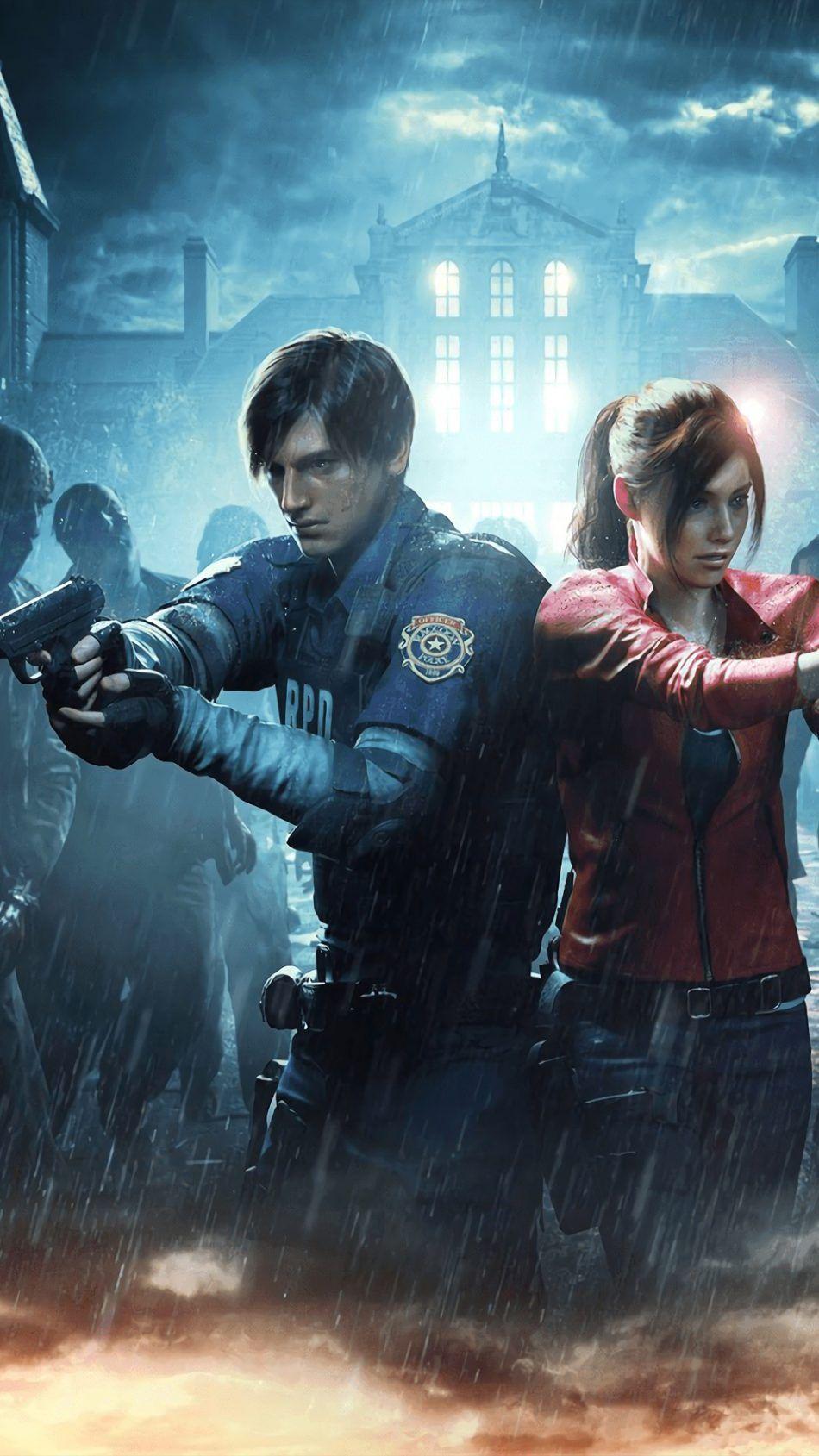 950x1689 Resident Evil 2 Game 2019 4K Ultra HD Mobile Wallpaper. Resident evil leon, Resident evil video game, Resident evil game