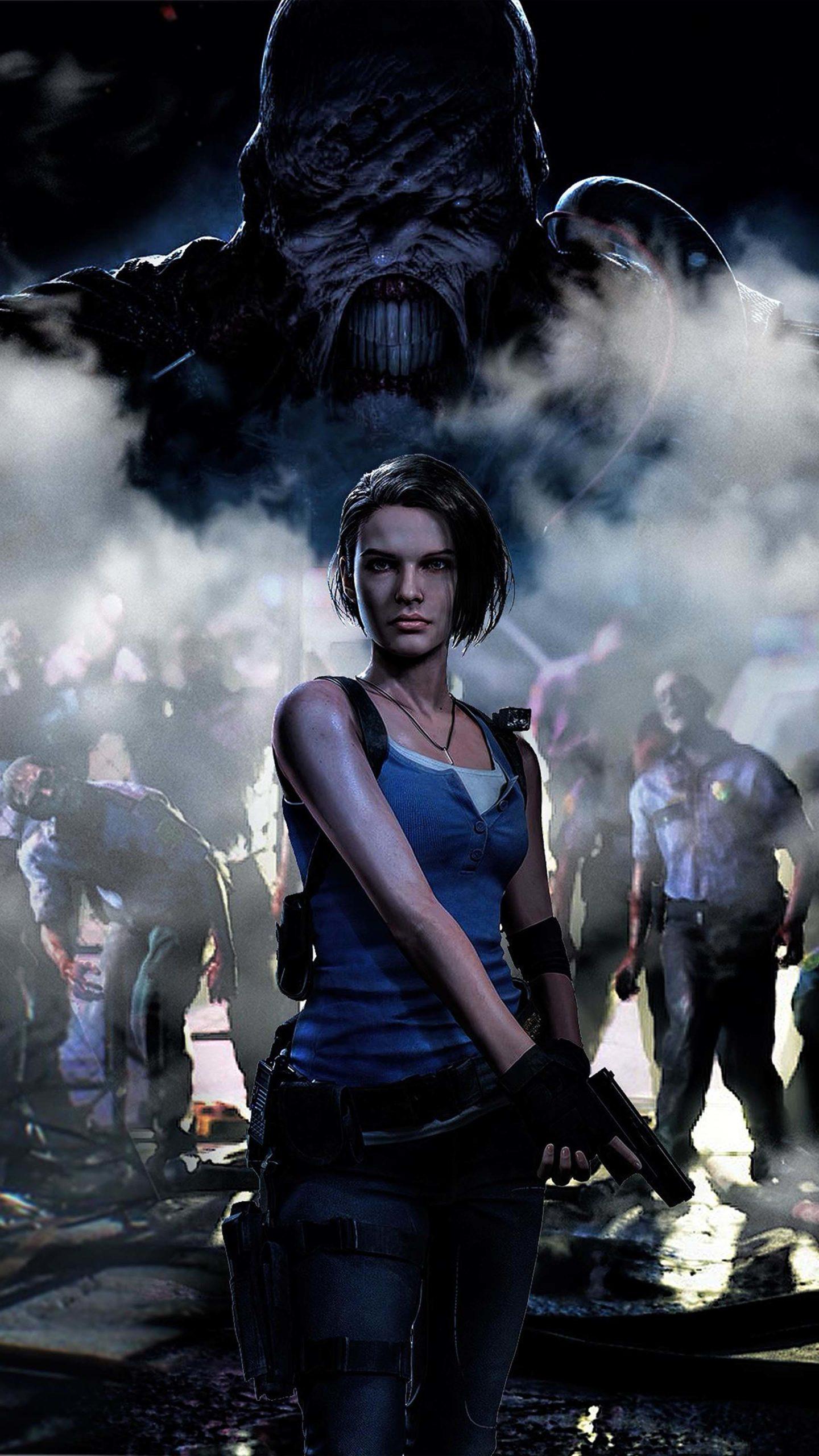 1440x2560 Jill Valentine Resident Evil 3 4K Ultra HD Mobile Wallpaper