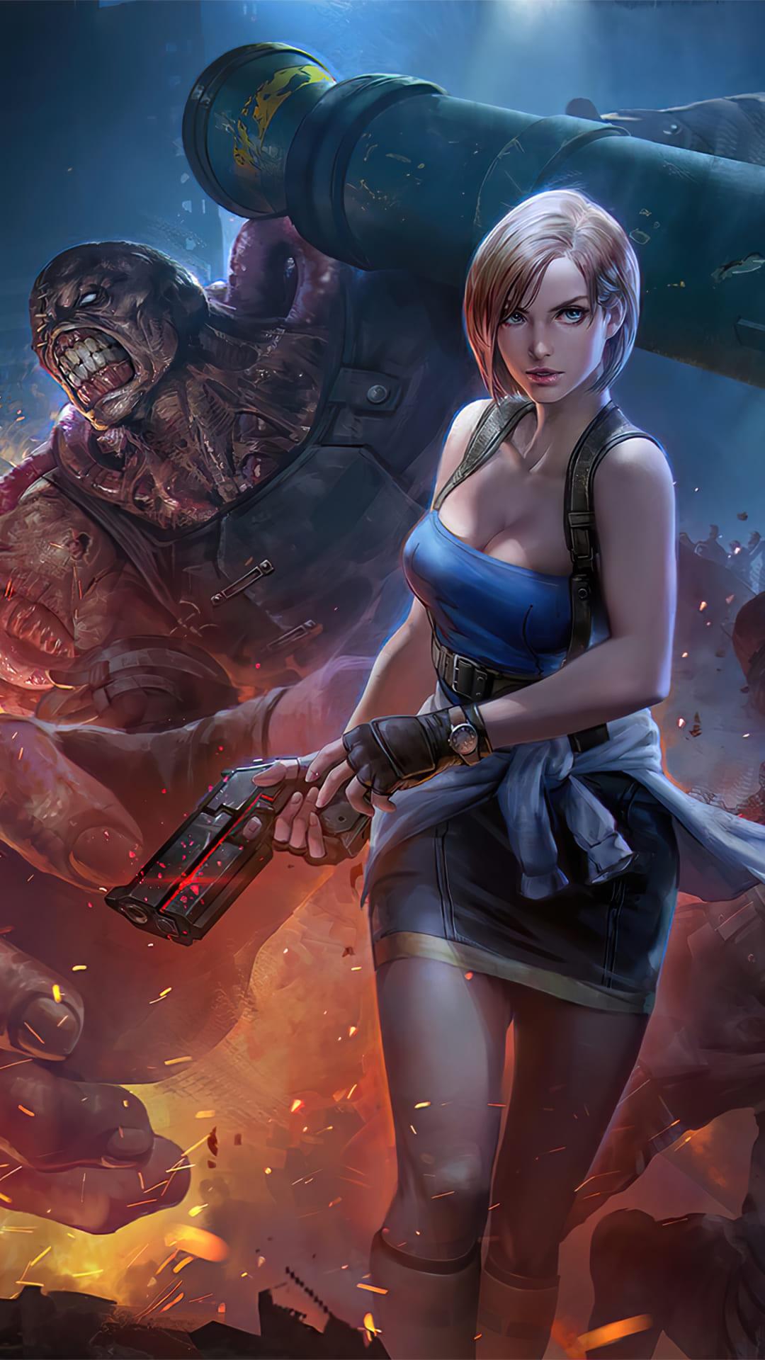1080x1920 Resident Evil 3 wallpaper