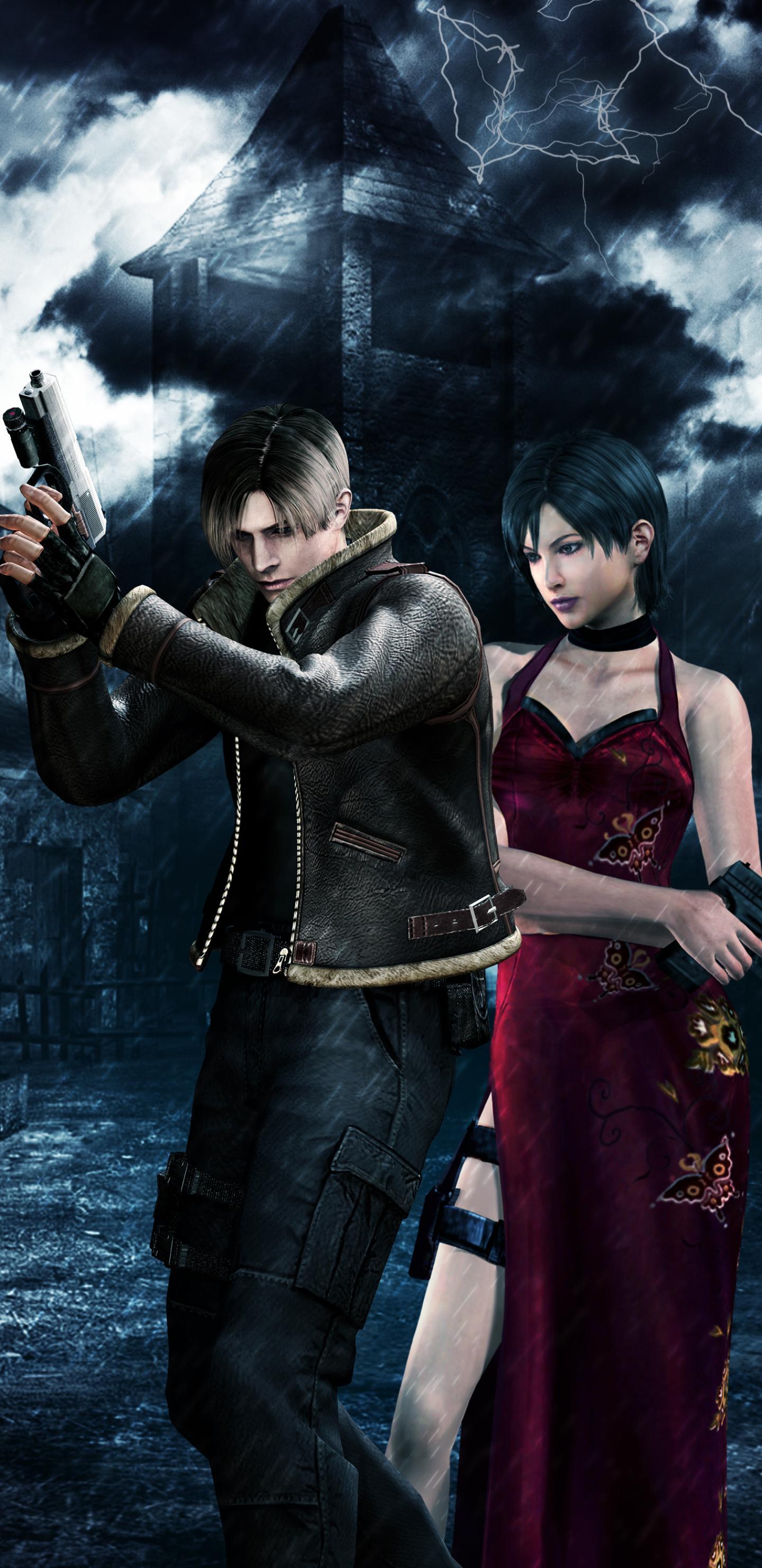 Resident Evil 4 Remake Game Leon and Ashley 4K Wallpaper iPhone HD Phone  #1261k