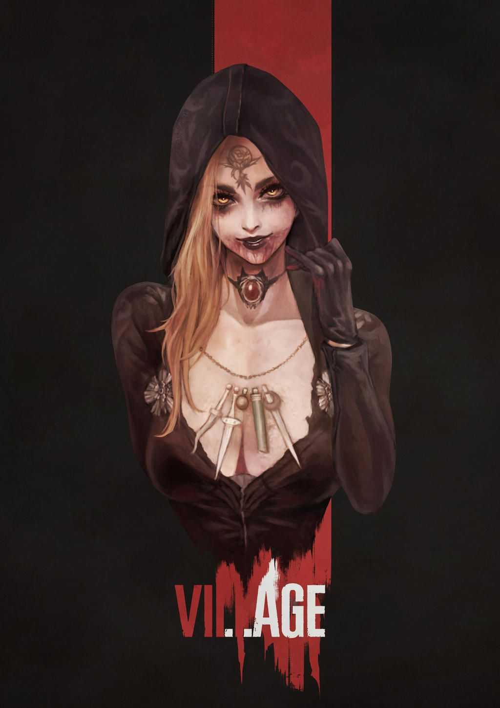 1024x1449 Resident Evil Village Wallpaper