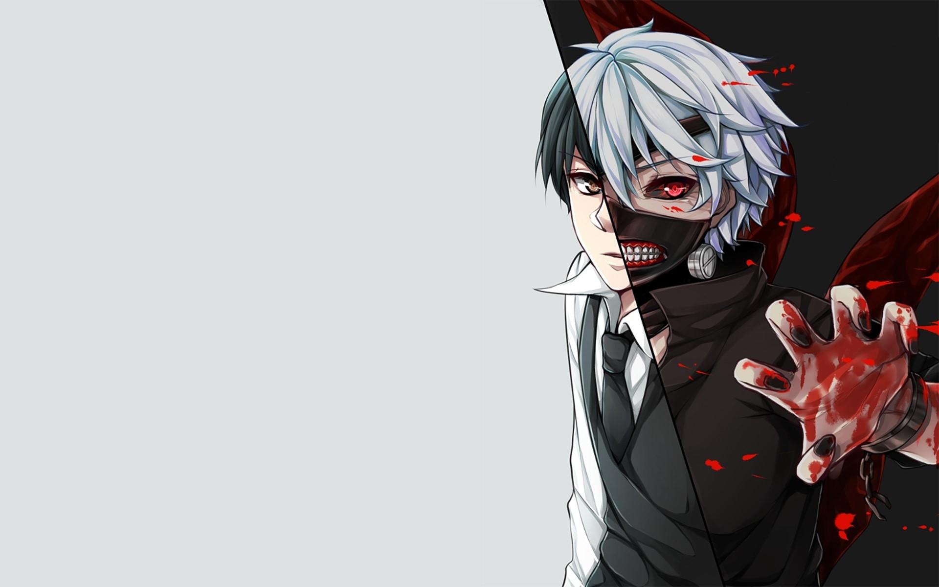 1920x1200 #Tokyo Ghoul, #Kaneki Ken, #anime wallpaper. Mocah HD Wallpaper